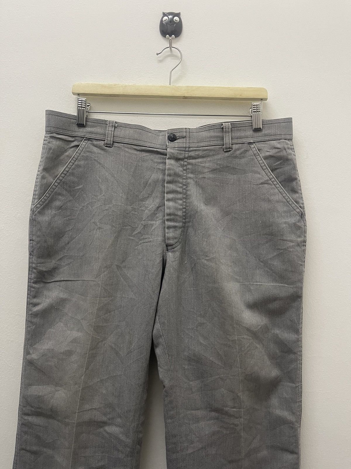 Levi's Vintage Clothing Rare Vintage LEVIS Flare Bootcut Scovill Zipper Pant Size US 35 - 6 Thumbnail