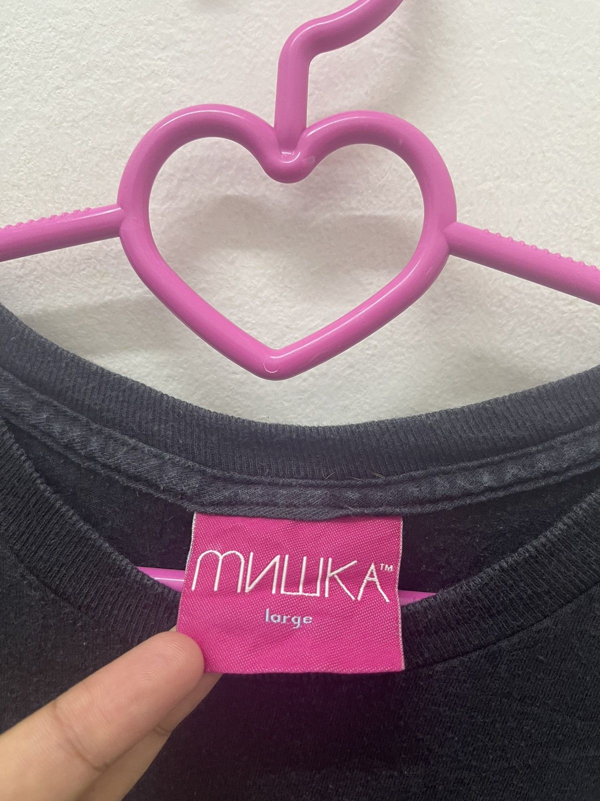Mishka Rare Vintage MNWKA Mishka Nyc Skull Spell Out Big Logo Size US L / EU 52-54 / 3 - 3 Thumbnail