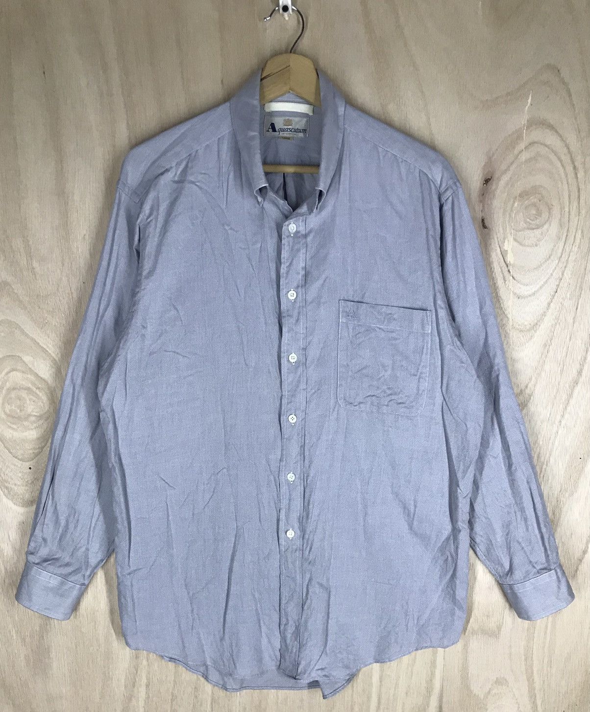 image of Vintage Aquascutum Of London Shirt in Mix, Men's (Size Large)