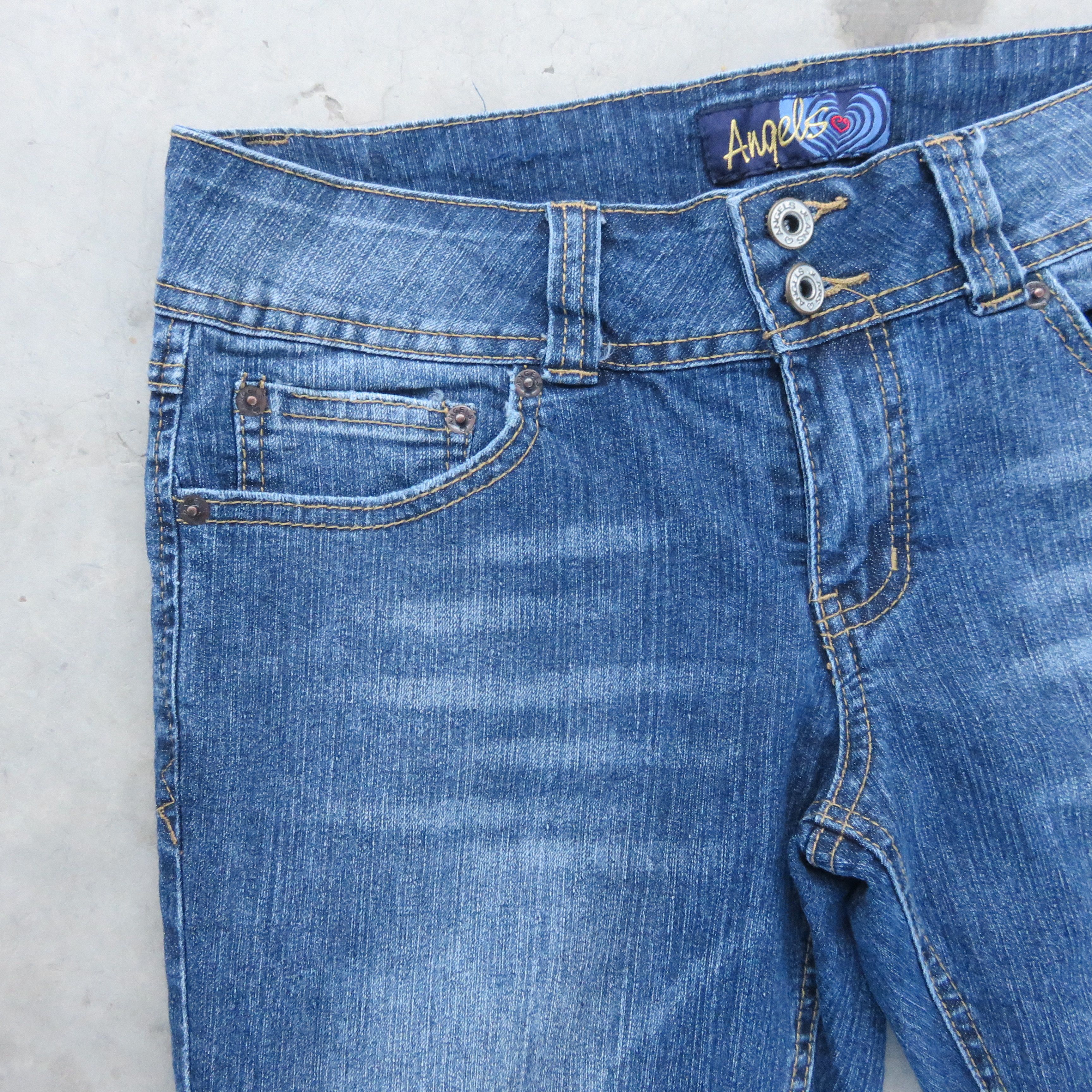 Vintage FLARE Vintage Bootcut Denim Jeans Pant 29x30 Size US 29 - 8 Thumbnail