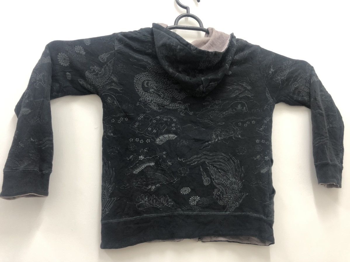 14th Addiction Vintage SUKAJAN Japan Full All Over Print Reversible Hoodie Size US L / EU 52-54 / 3 - 5 Thumbnail