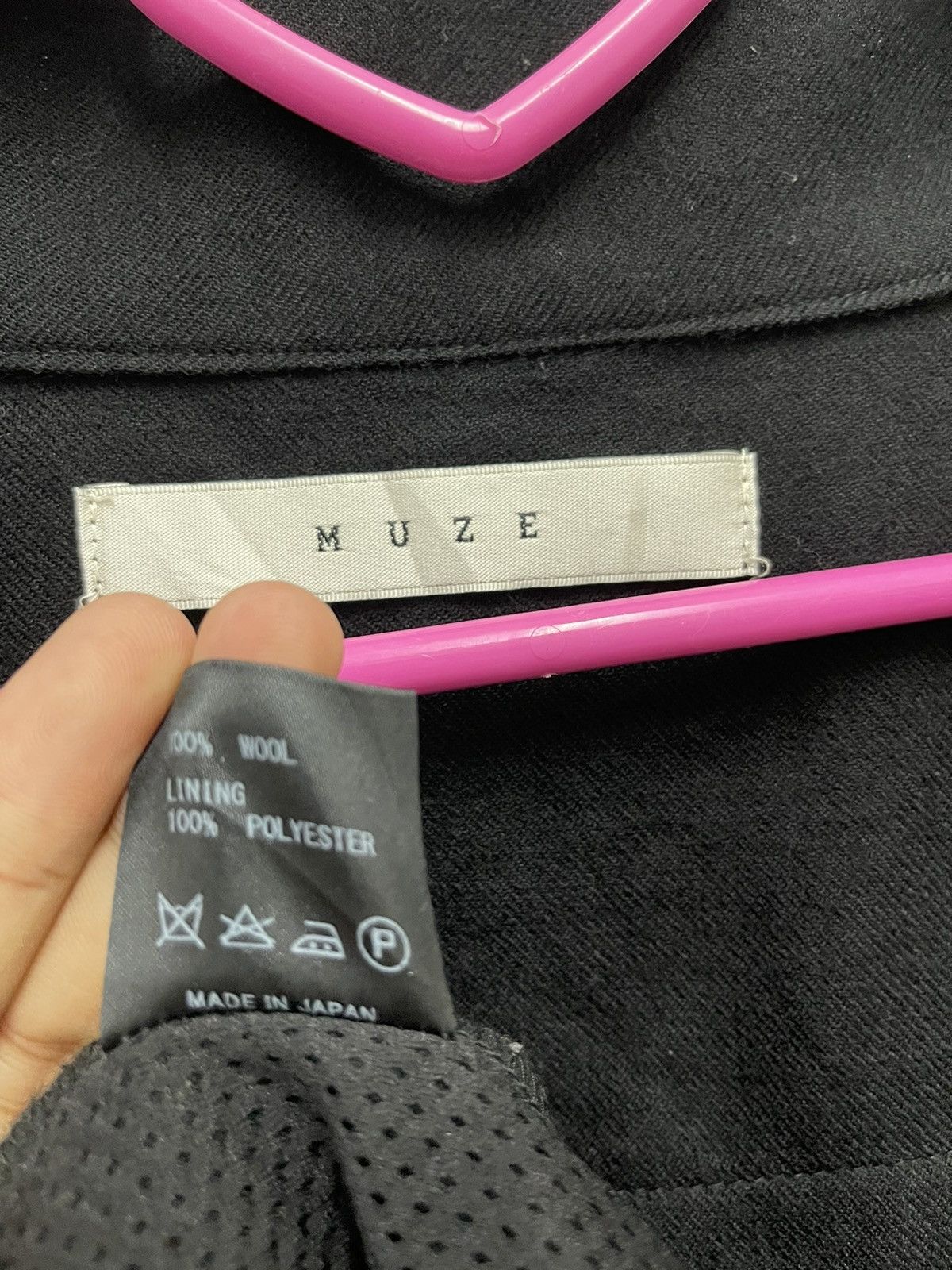 Le Grande Bleu (L.G.B.) Rare Vintage MUZE Japan Wool Hysteric ifsixwasnine Style Size US S / EU 44-46 / 1 - 4 Thumbnail
