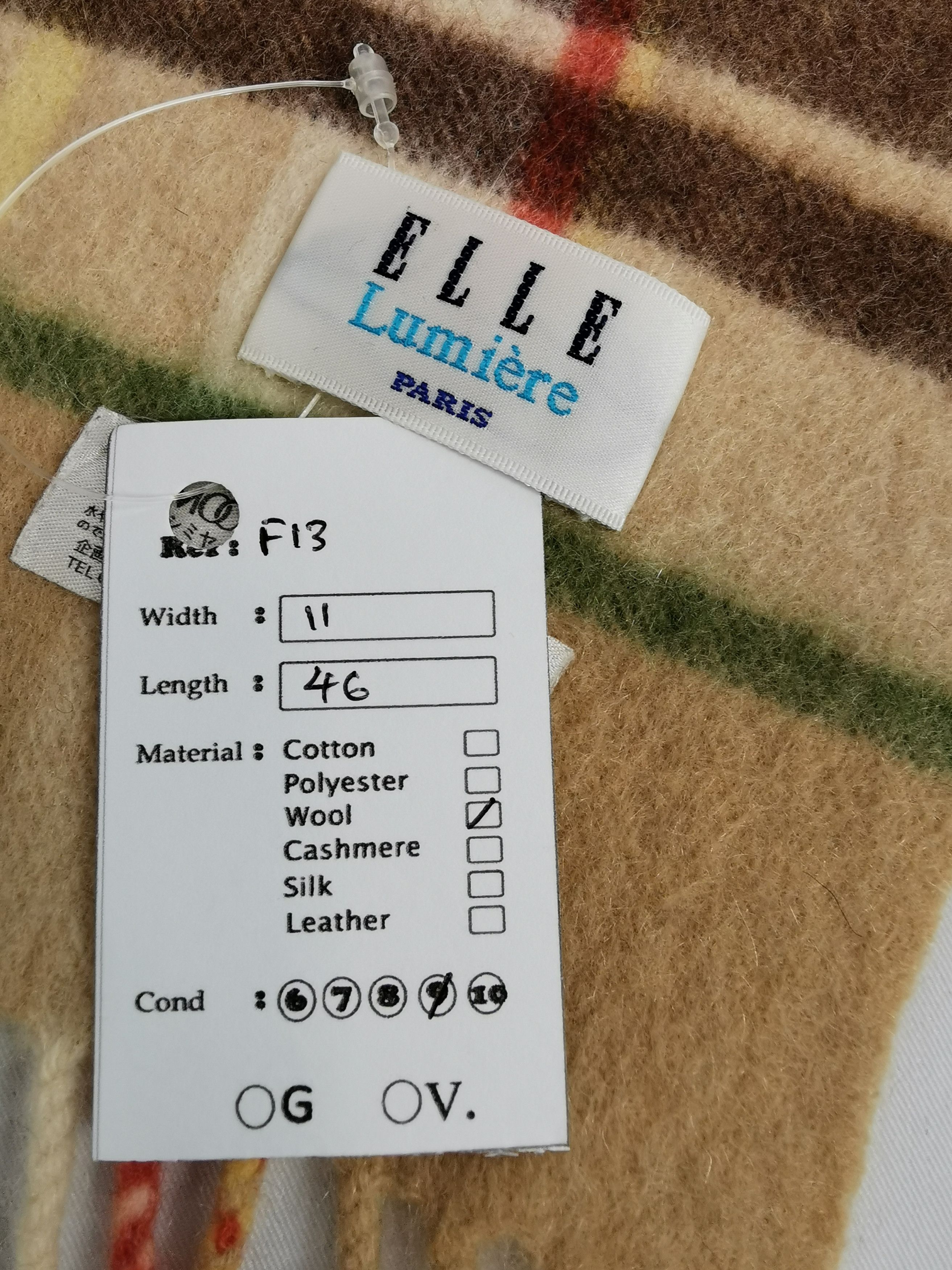 Vintage Elle scarf muffler Size ONE SIZE - 3 Thumbnail
