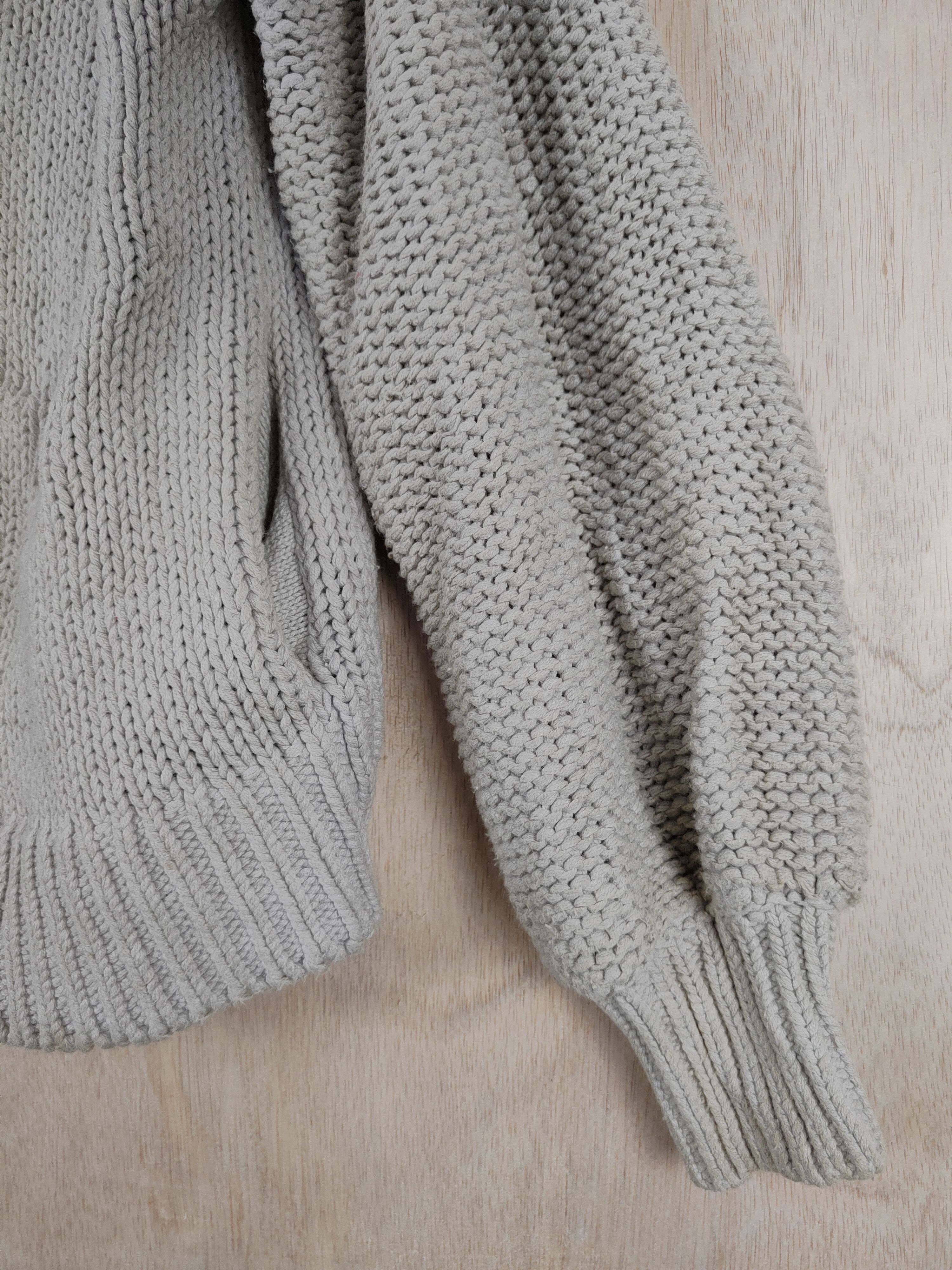 Aran Isles Knitwear × LOWRYS FARM Lowrys Farm japan Light Brown knitwear Cardigan #S298 Size US M / EU 48-50 / 2 - 6 Thumbnail