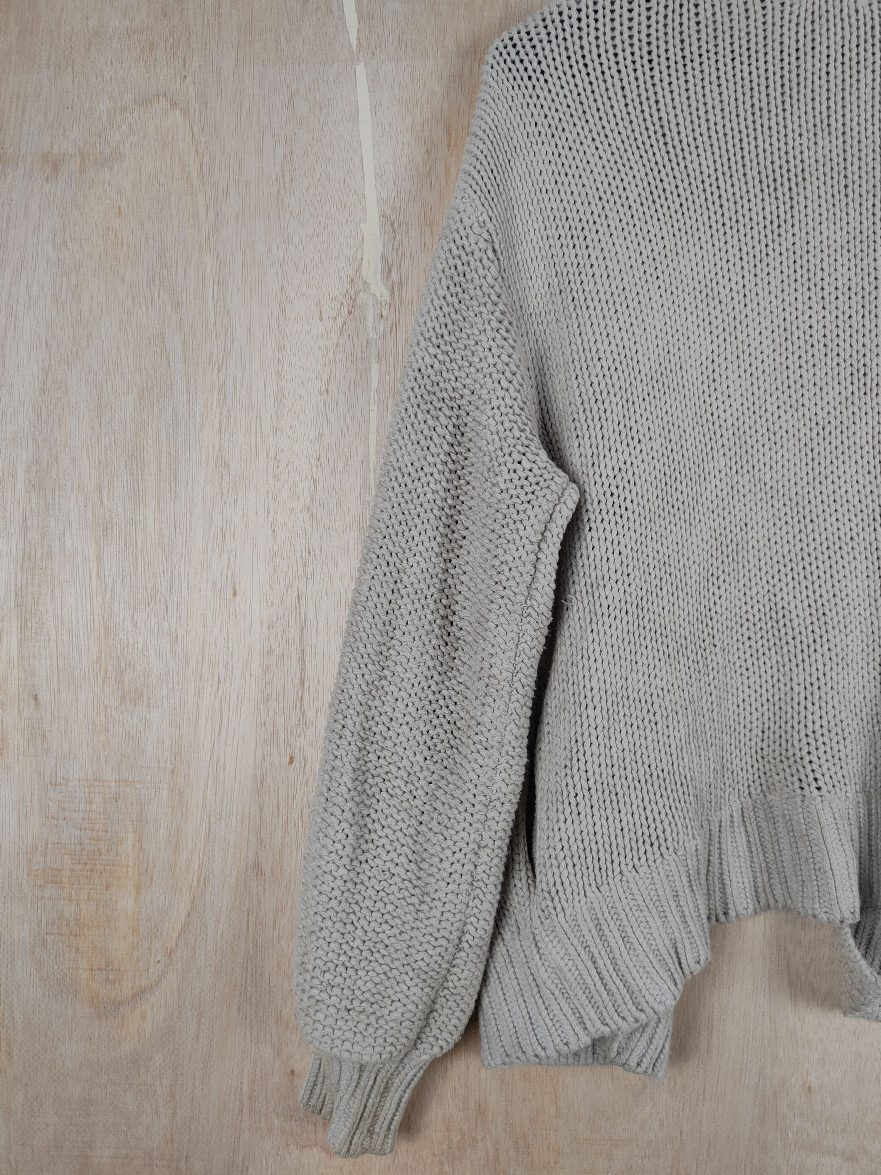 Aran Isles Knitwear × LOWRYS FARM Lowrys Farm japan Light Brown knitwear Cardigan #S298 Size US M / EU 48-50 / 2 - 8 Thumbnail