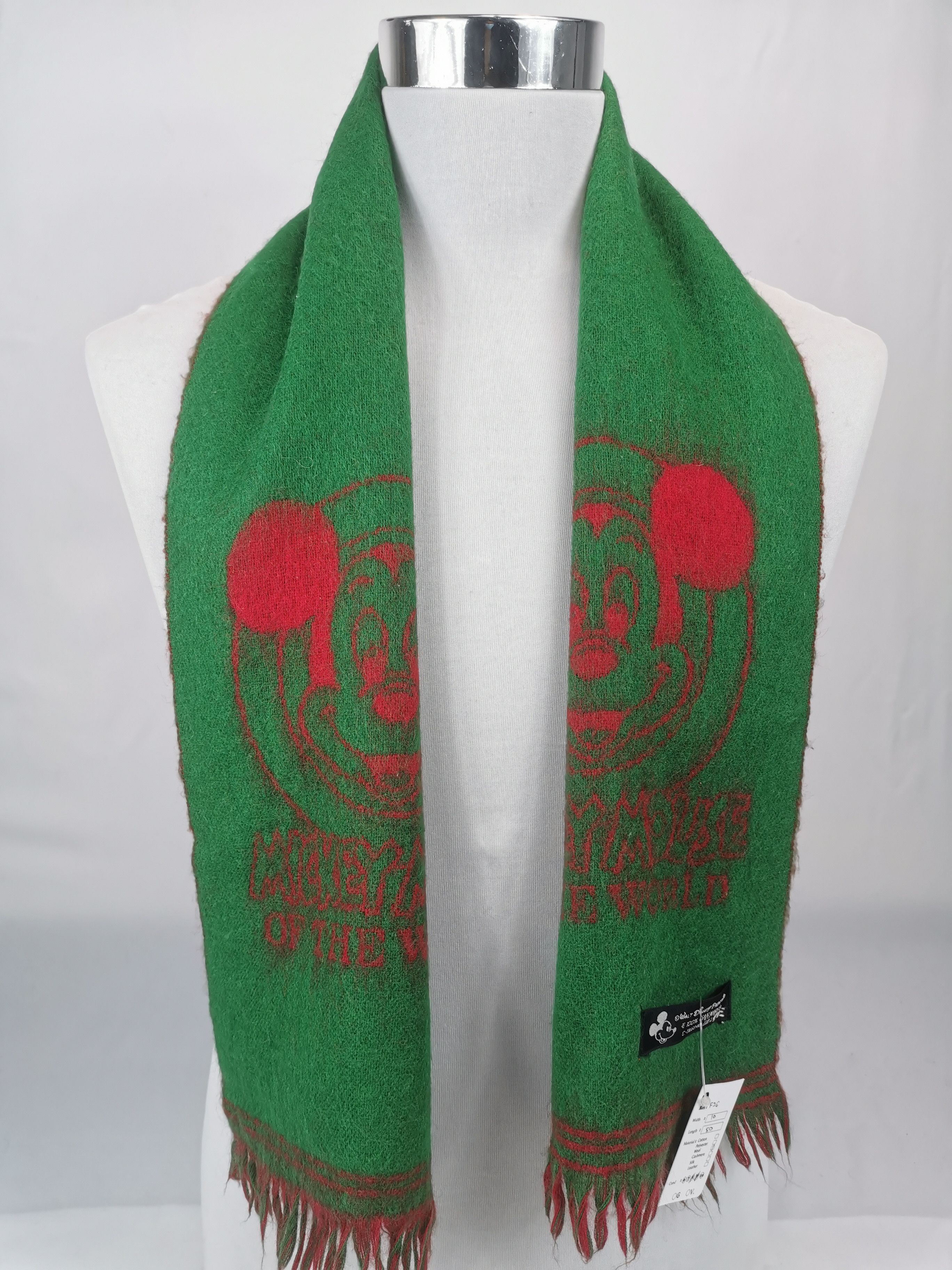 Disney × Mickey Mouse Disney X mickey mouse scarf muffler Size ONE SIZE - 2 Thumbnail