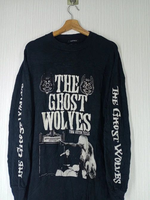Band Tees × Hysteric Glamour Hysteric Glamour The Ghost Wolves Band From Austin Taxes Size US L / EU 52-54 / 3 - 1 Thumbnail
