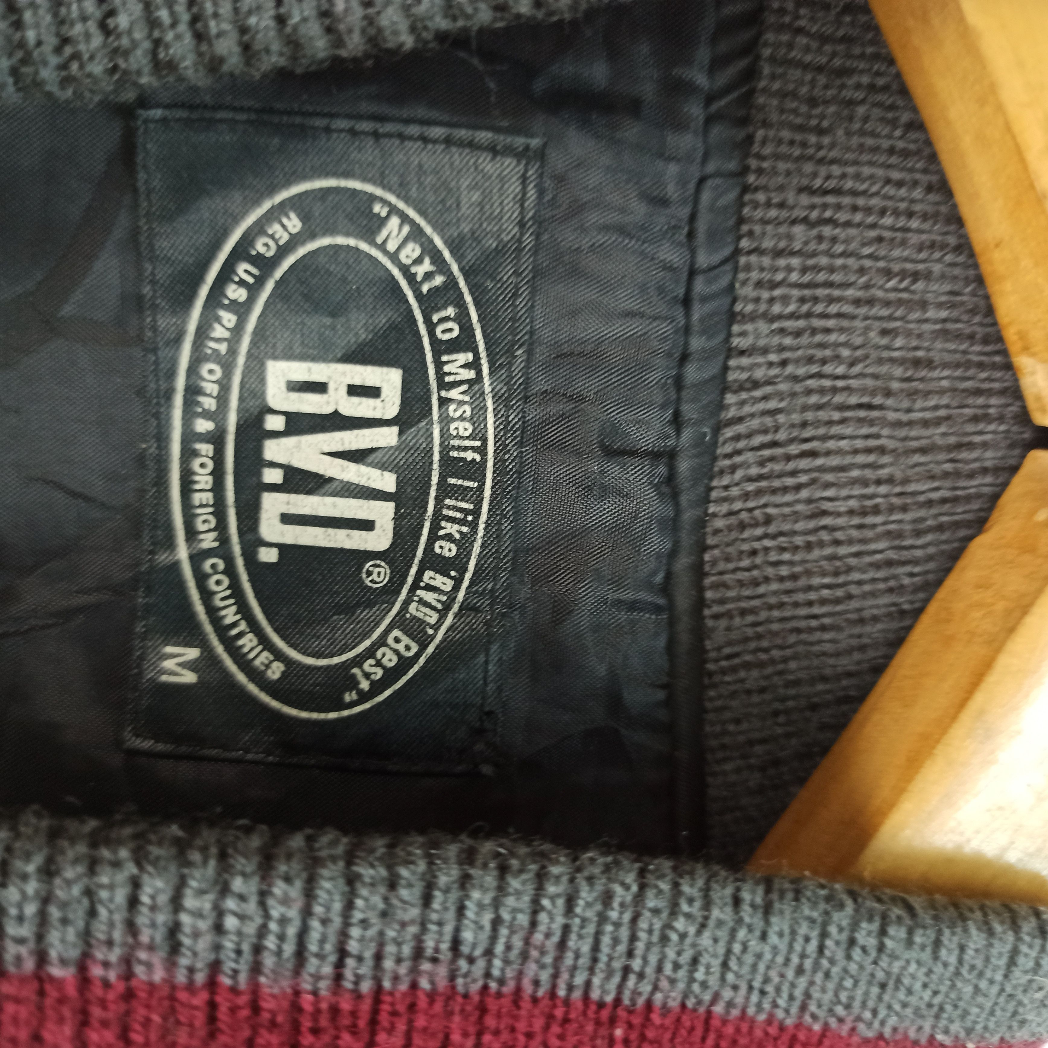 Japanese Brand Varsity Jacket Wool BVD Japanese Brand Size US M / EU 48-50 / 2 - 8 Thumbnail