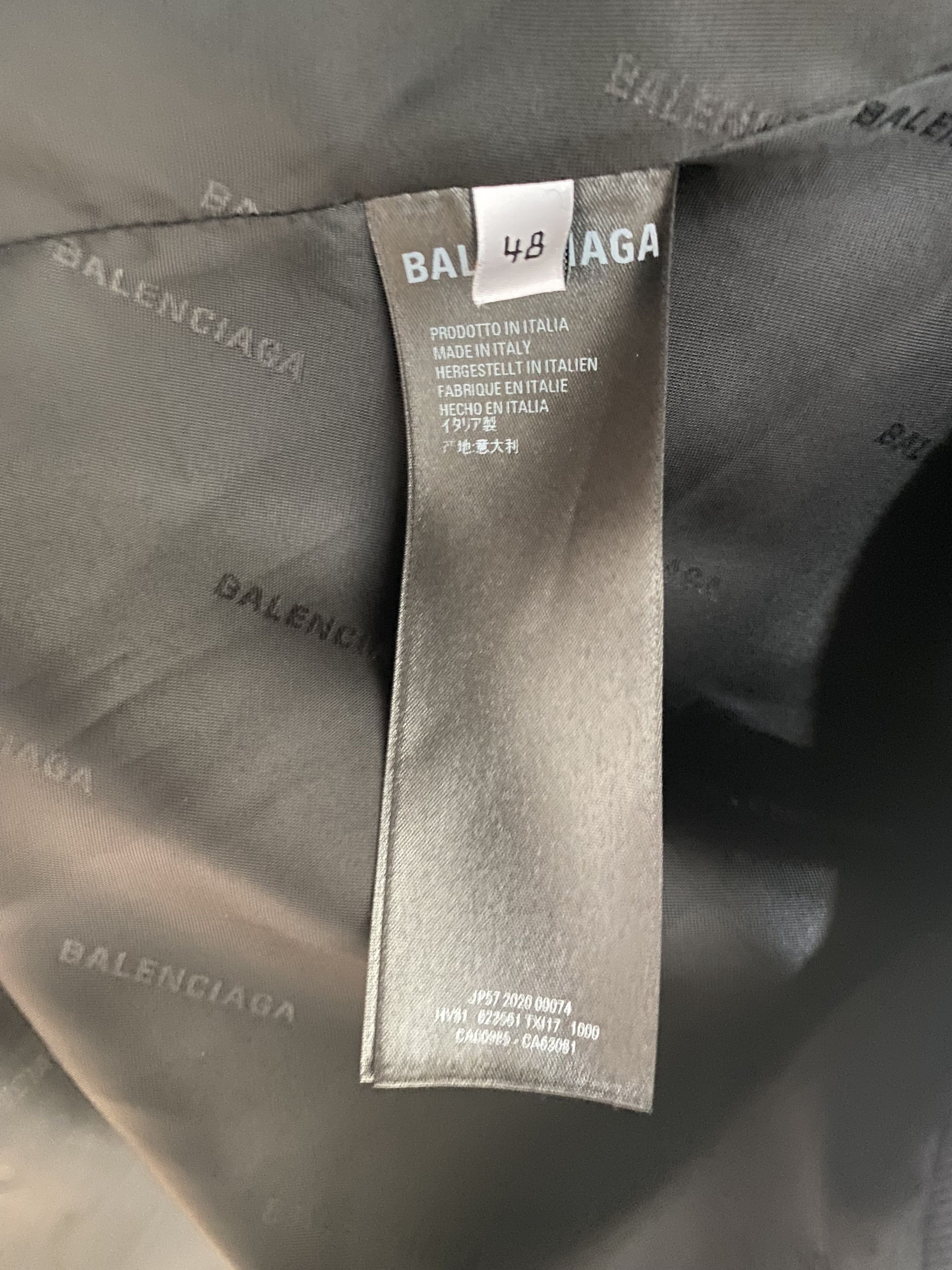 Balenciaga SS20 Balenciaga Oversized Blazer Size US M / EU 48-50 / 2 - 6 Thumbnail