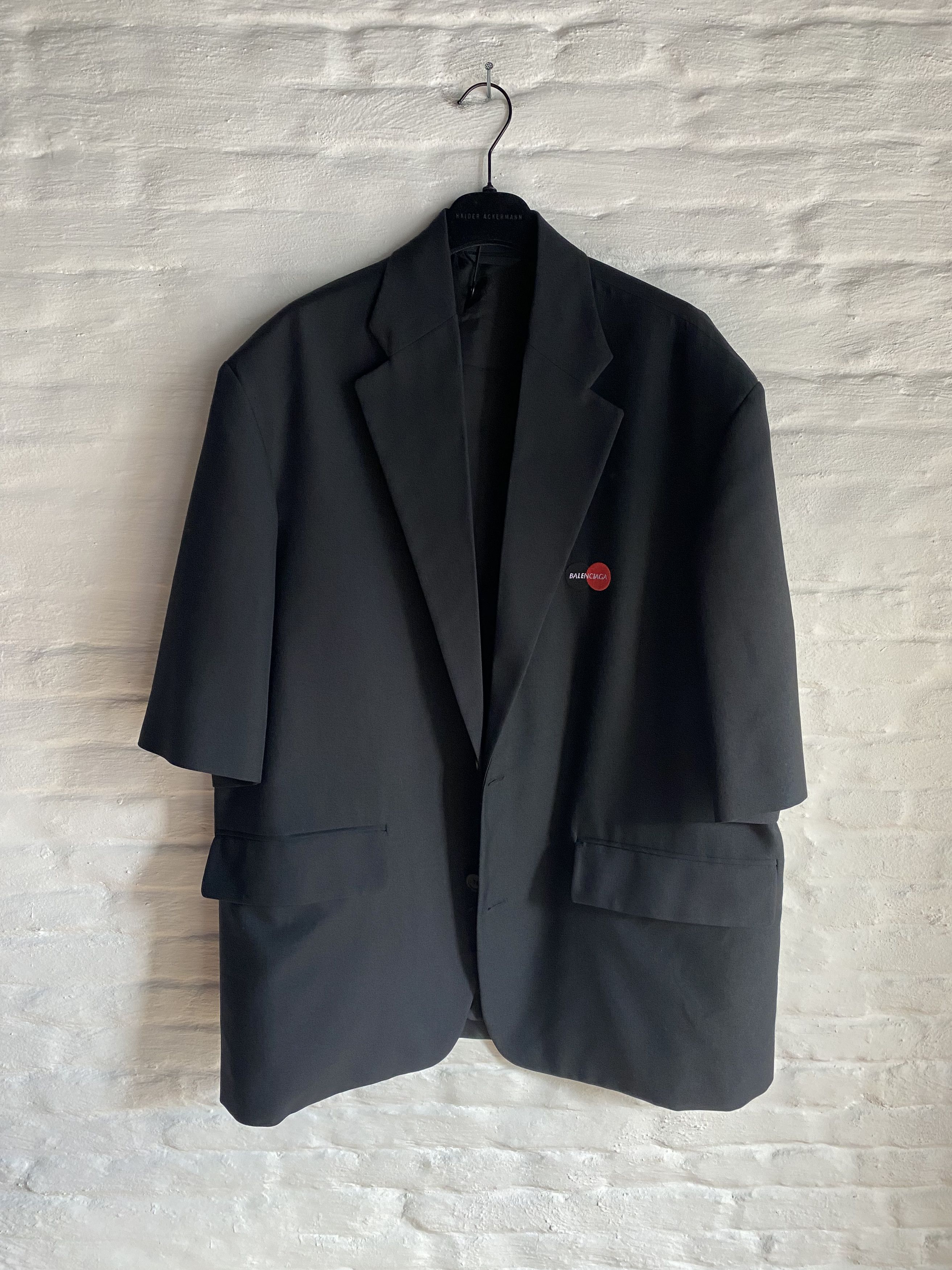 Balenciaga SS20 Balenciaga Oversized Blazer Size US M / EU 48-50 / 2 - 2 Thumbnail