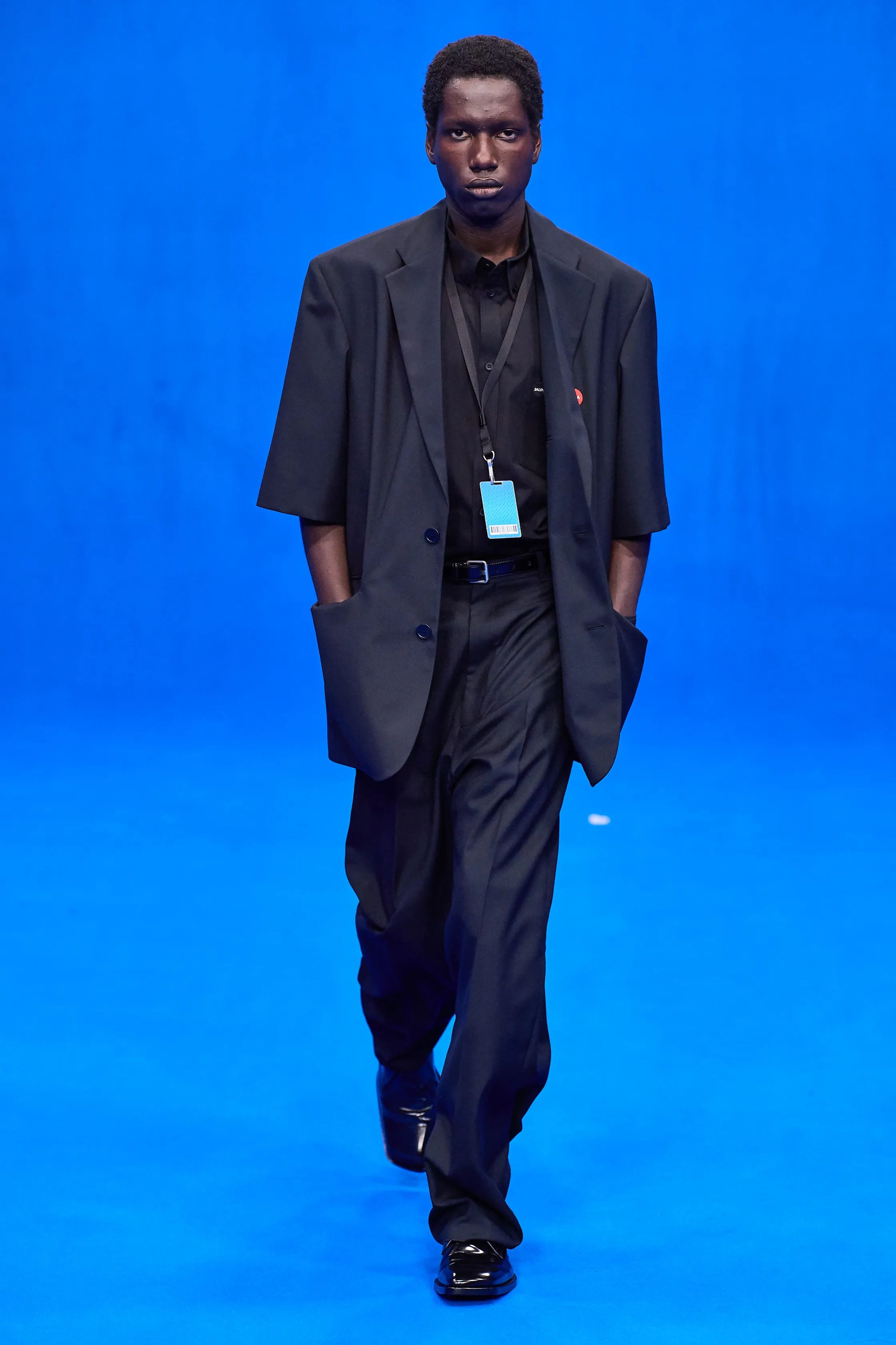 Balenciaga SS20 Balenciaga Oversized Blazer Size US M / EU 48-50 / 2 - 1 Thumbnail