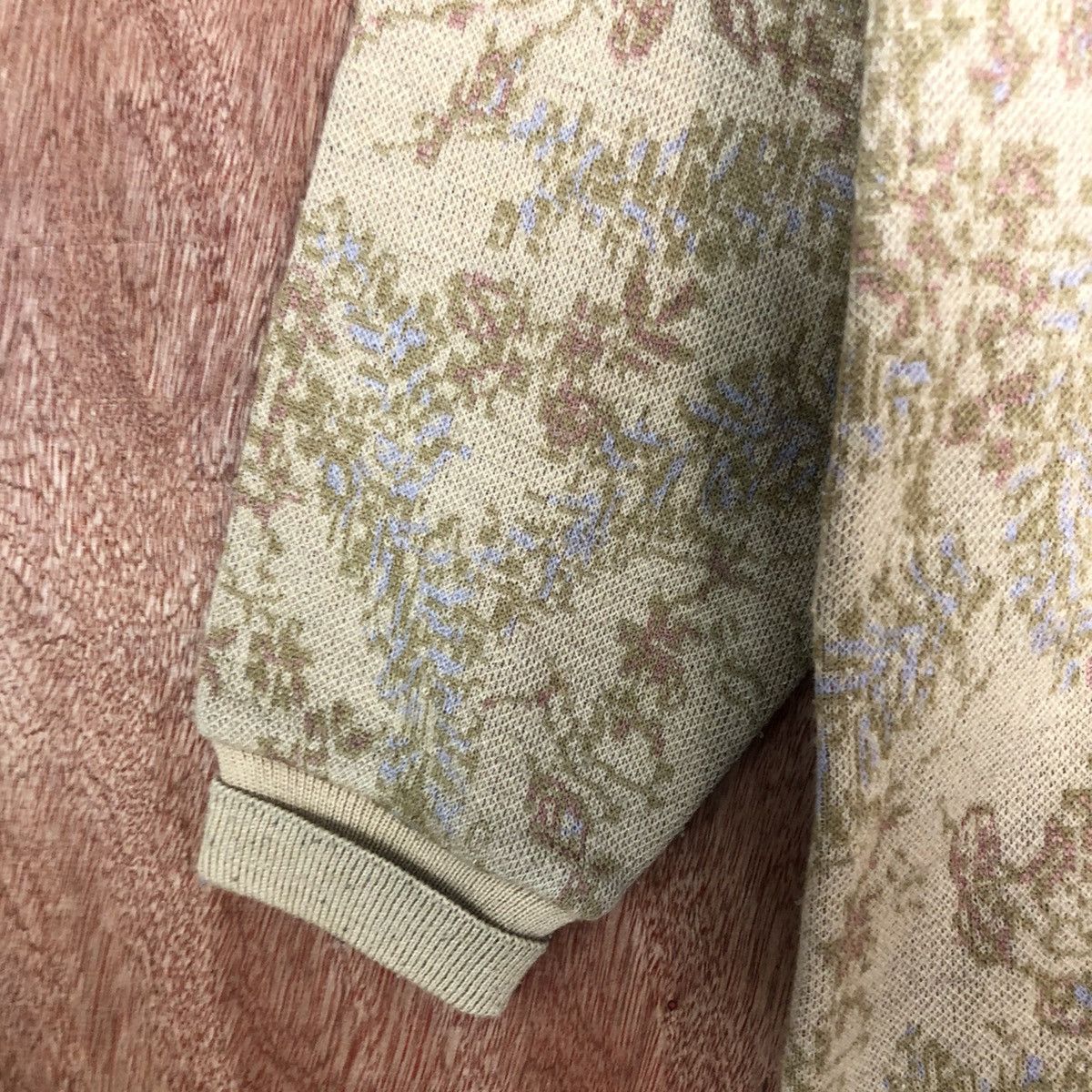 Homespun Knitwear × Japanese Brand × Vintage Venlicella flora art Brown Knitwear #6042 Size US M / EU 48-50 / 2 - 6 Thumbnail