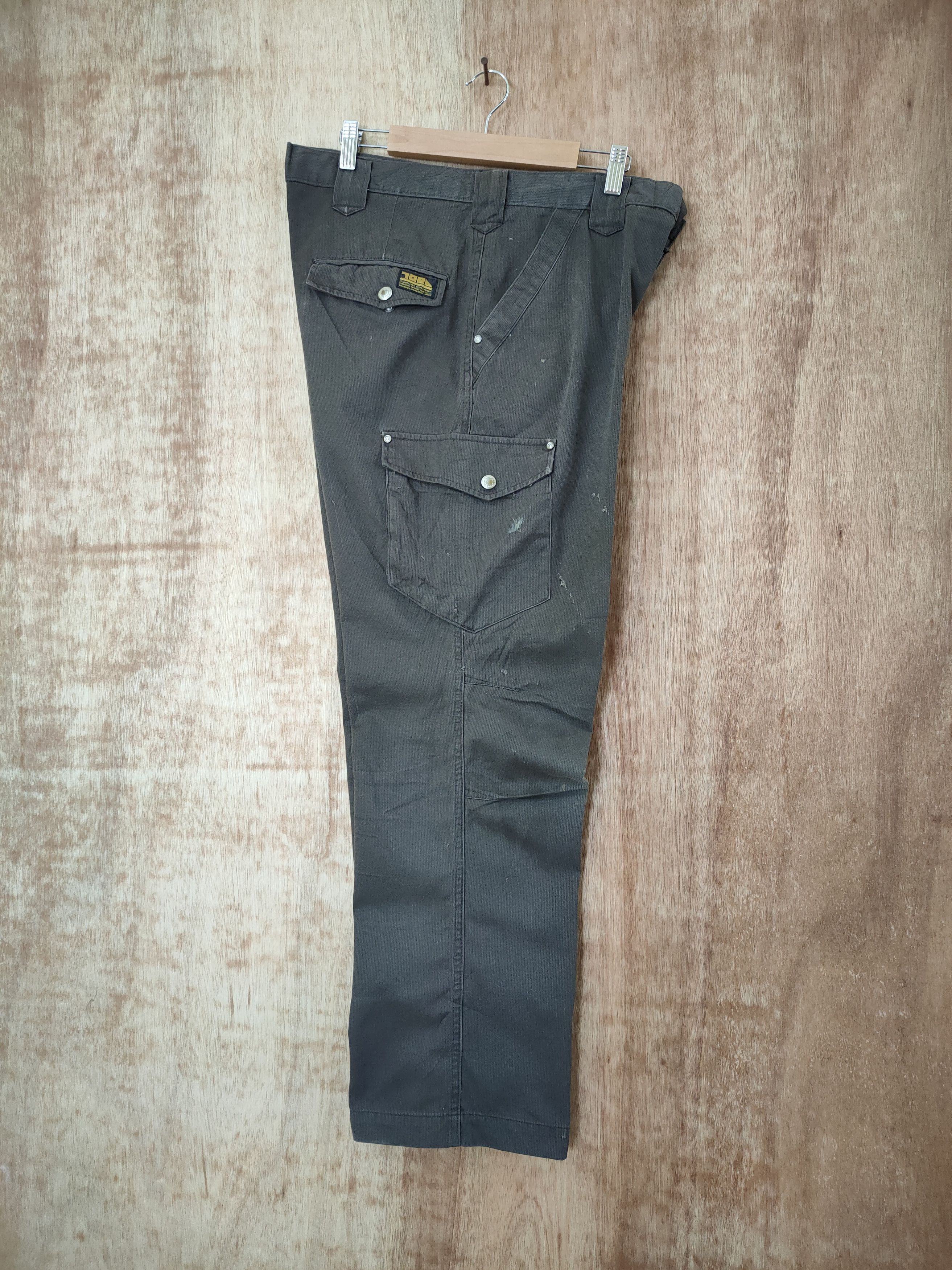 Japanese Brand TORA WORKERS CARGO PANTS Size US 34 / EU 50 - 2 Thumbnail