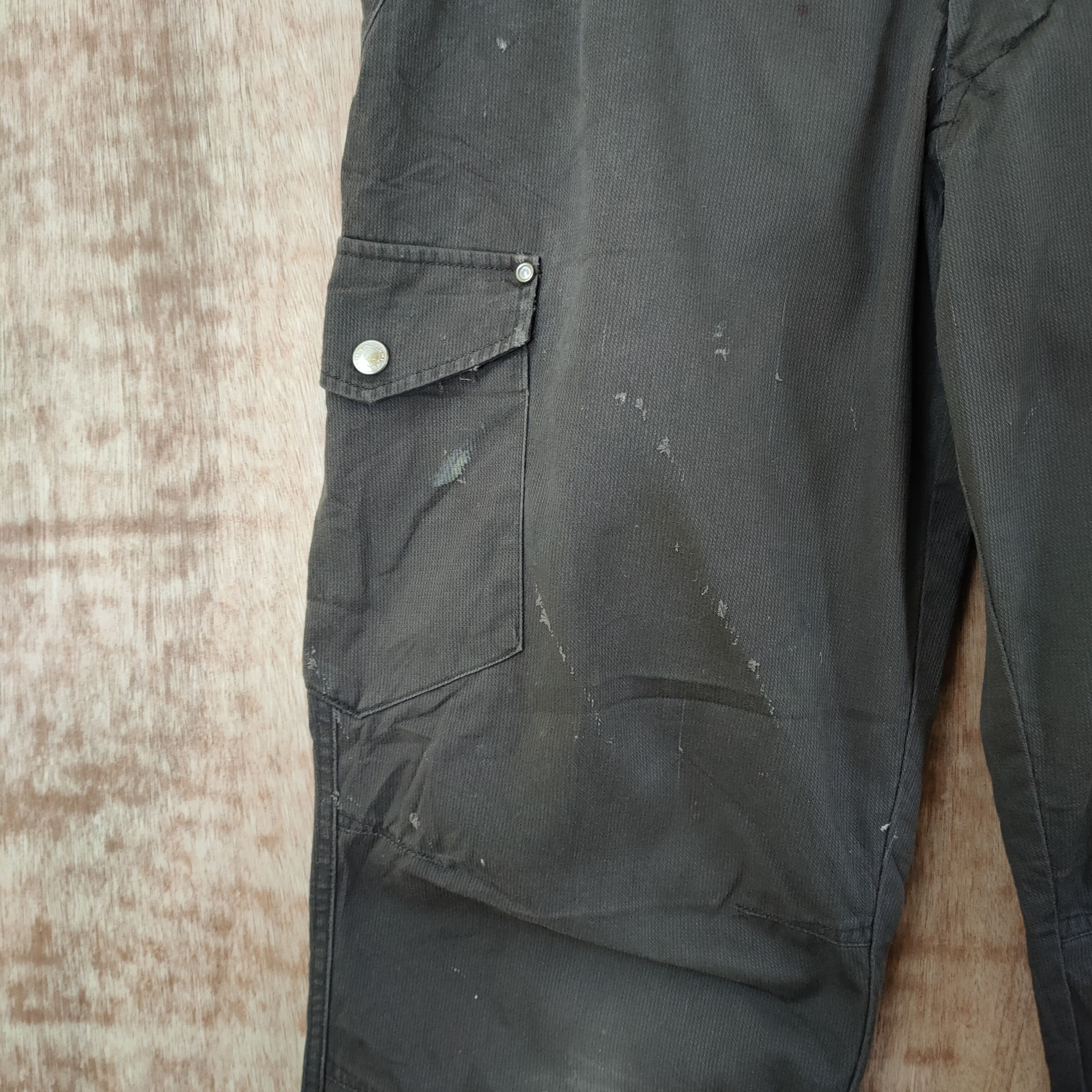 Japanese Brand TORA WORKERS CARGO PANTS Size US 34 / EU 50 - 8 Thumbnail