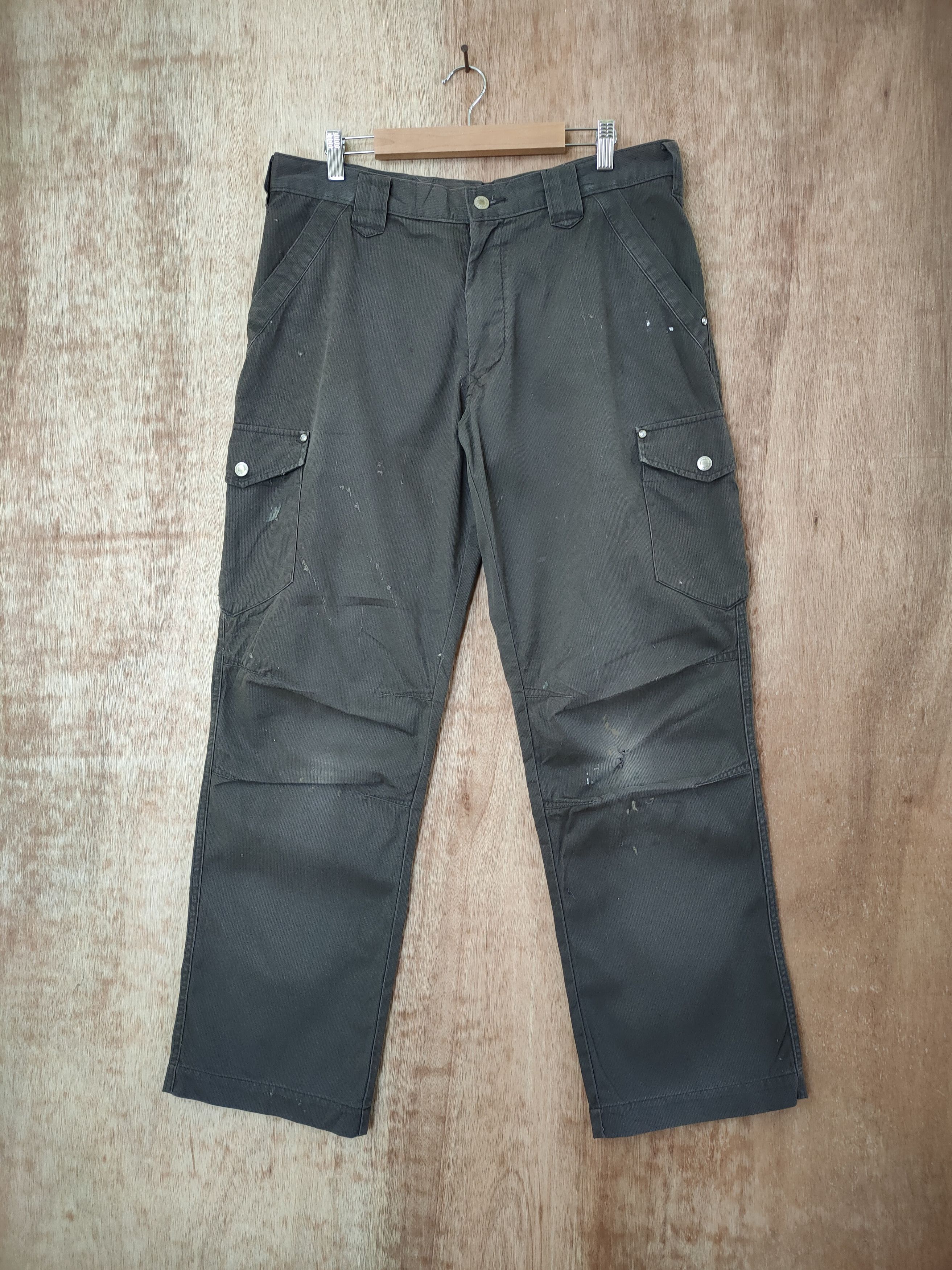 Japanese Brand TORA WORKERS CARGO PANTS Size US 34 / EU 50 - 3 Thumbnail