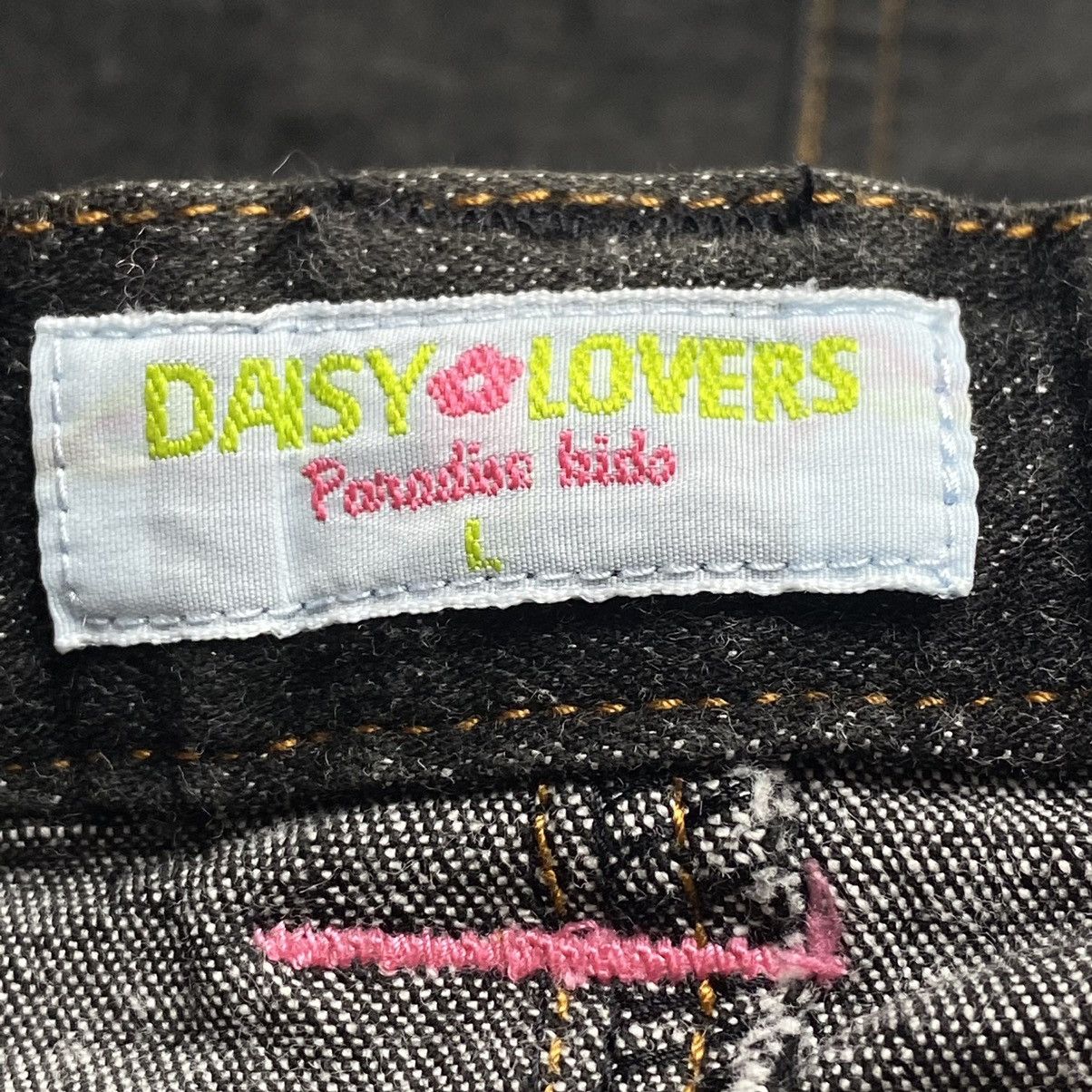 Angel Blue 1990s Daisy Lovers - Hibiscus Mini Skirt Denim Size 25" / US 0 / IT 36 - 8 Thumbnail