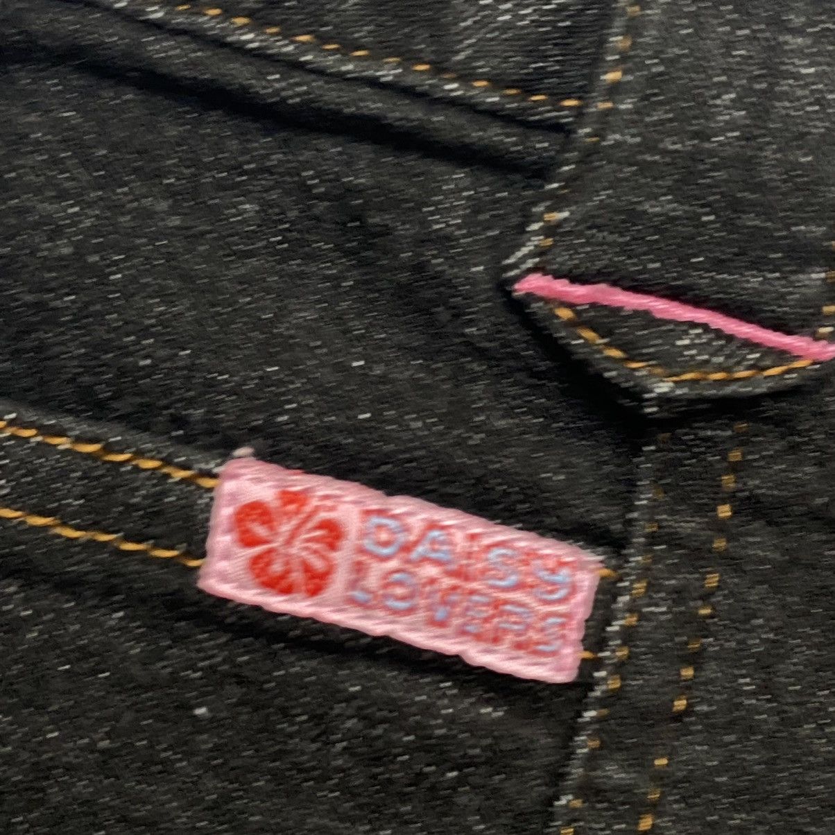 Angel Blue 1990s Daisy Lovers - Hibiscus Mini Skirt Denim Size 25" / US 0 / IT 36 - 6 Thumbnail