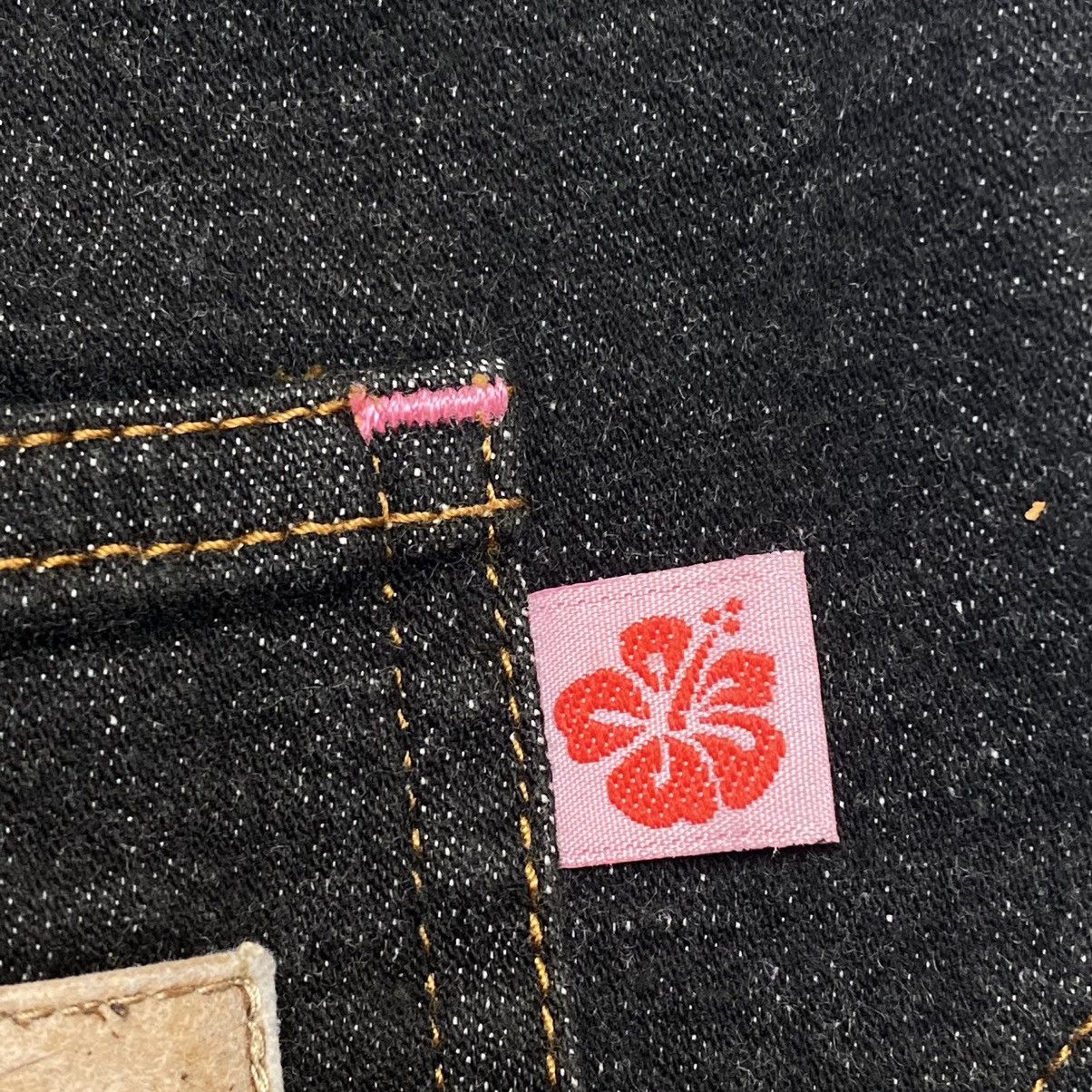 Angel Blue 1990s Daisy Lovers - Hibiscus Mini Skirt Denim Size 25" / US 0 / IT 36 - 7 Thumbnail