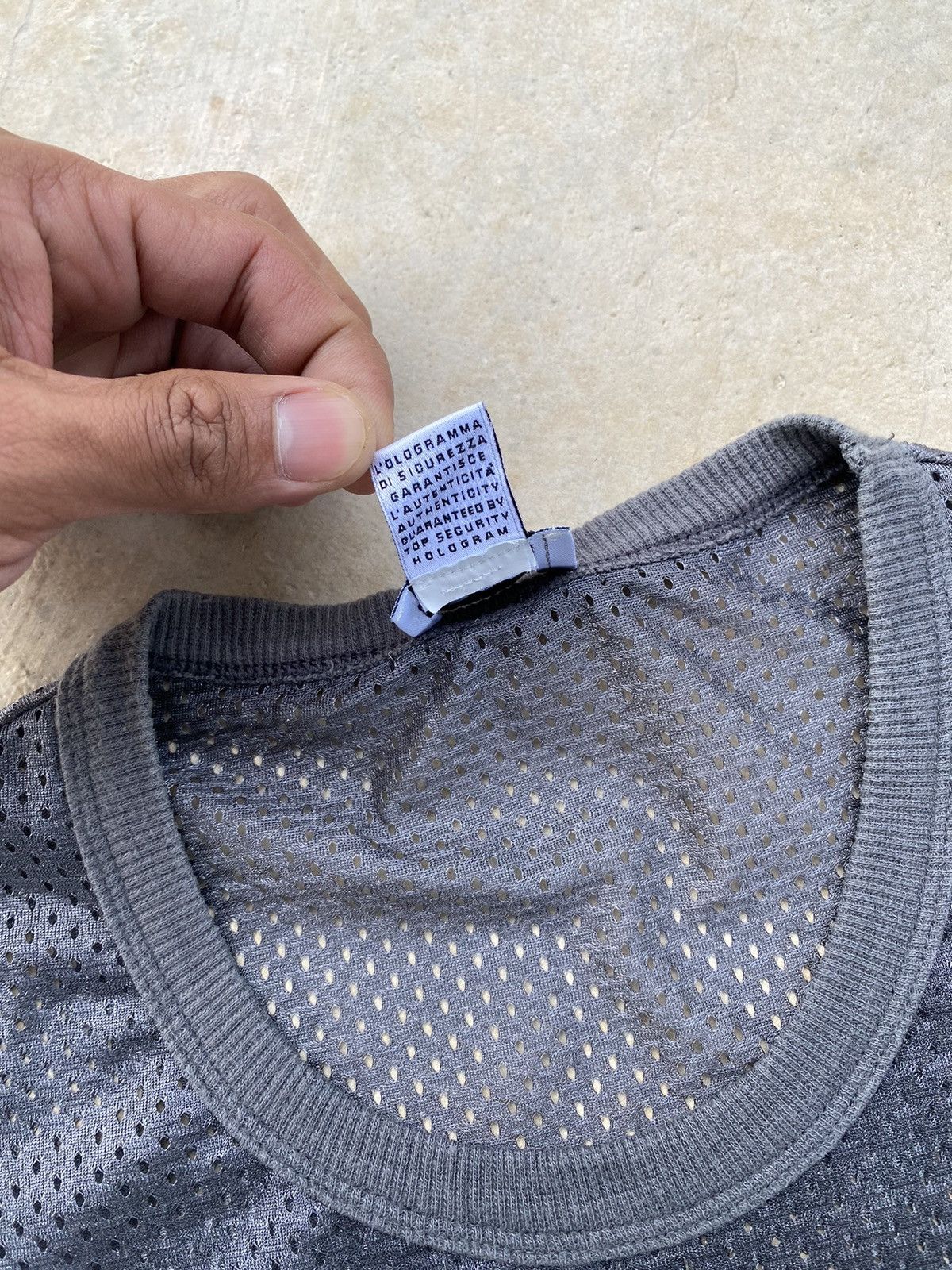 Dolce & Gabbana Vintage Dolce Gabbana Beachwear Mesh Ringer tees Size US M / EU 48-50 / 2 - 8 Thumbnail
