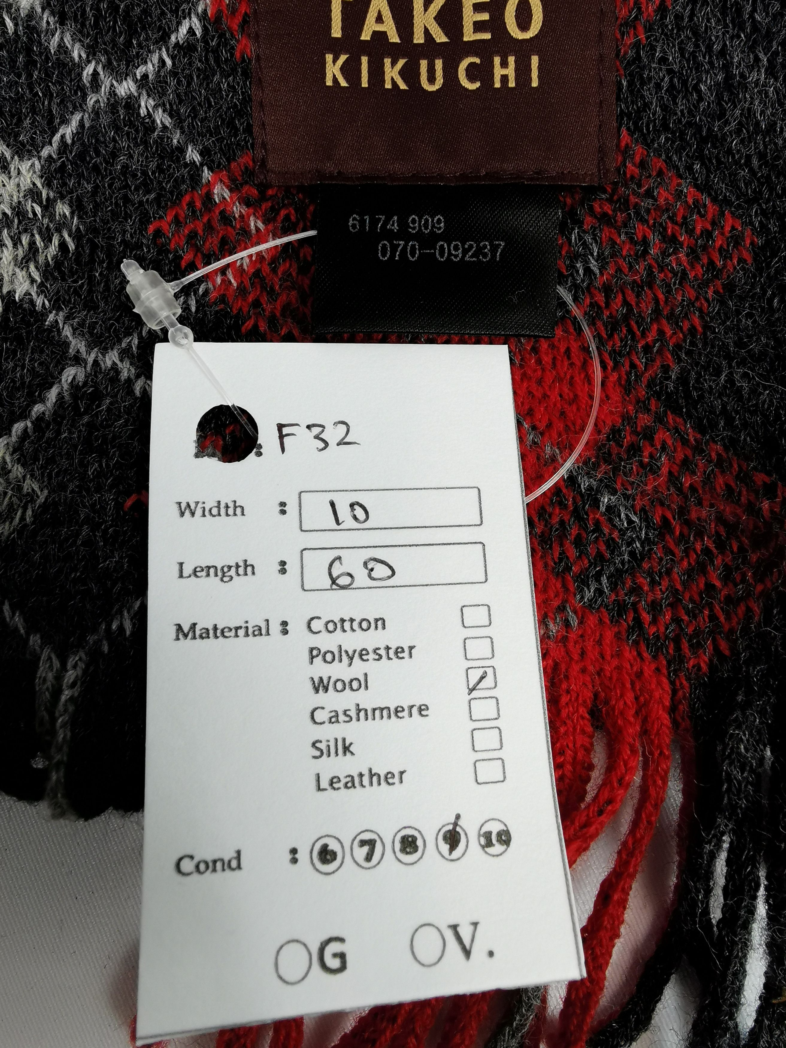 Takeo Kikuchi Takeo kikuchi scarf muffler Size ONE SIZE - 4 Thumbnail