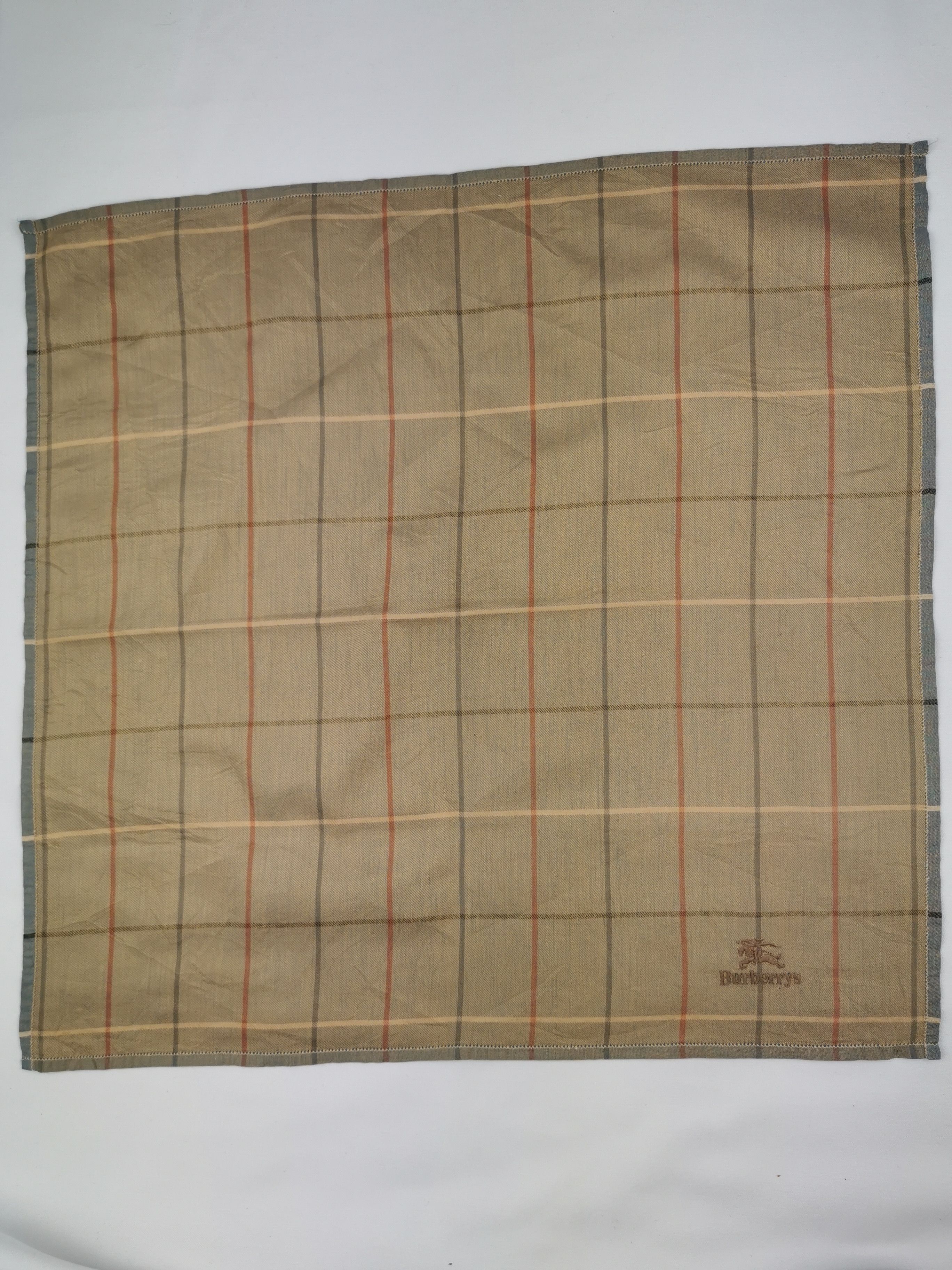 Burberry × Vintage Burberry handkerchief / bandana / neckerchief Size ONE SIZE - 2 Thumbnail