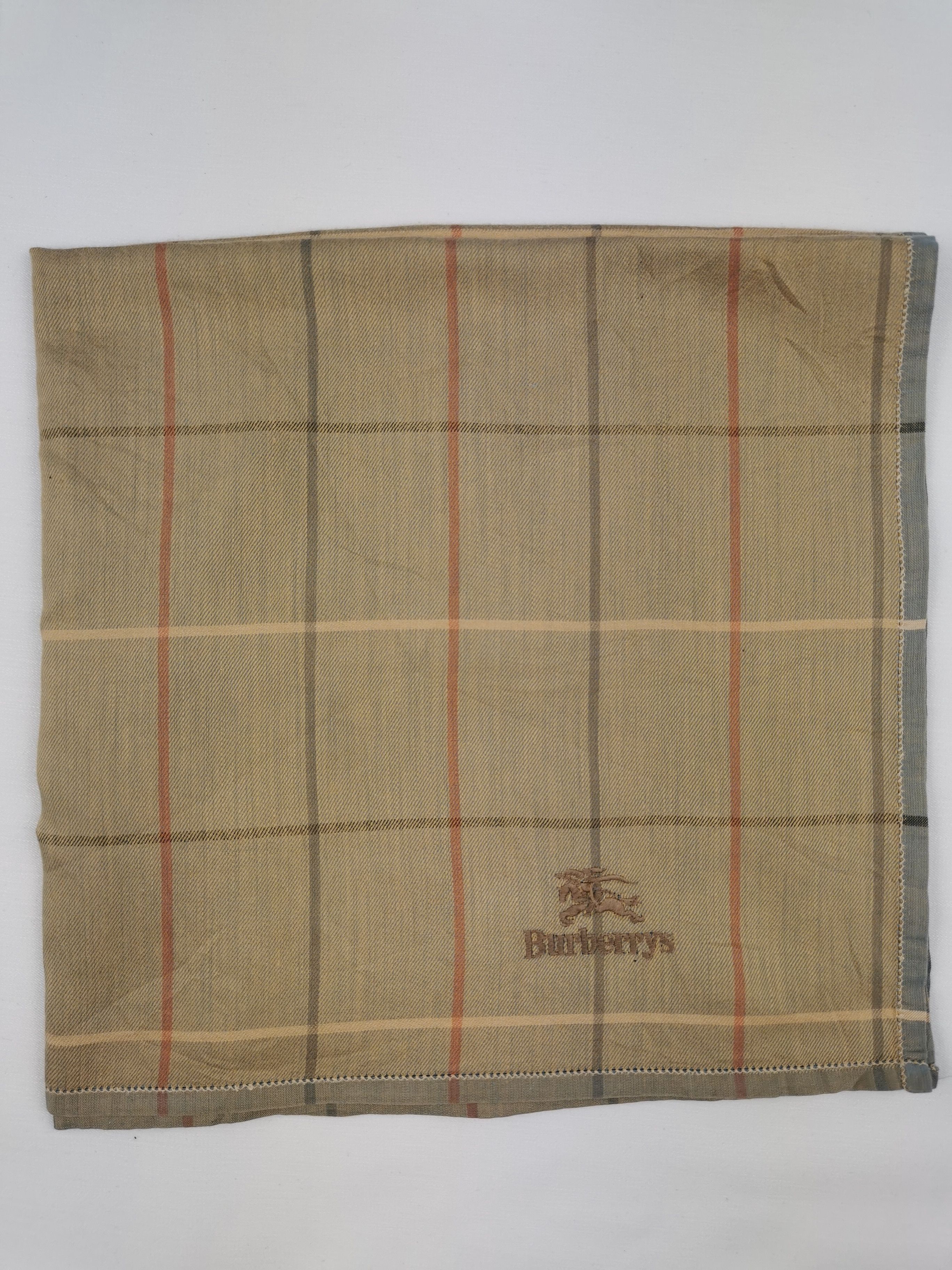 Burberry × Vintage Burberry handkerchief / bandana / neckerchief Size ONE SIZE - 4 Thumbnail