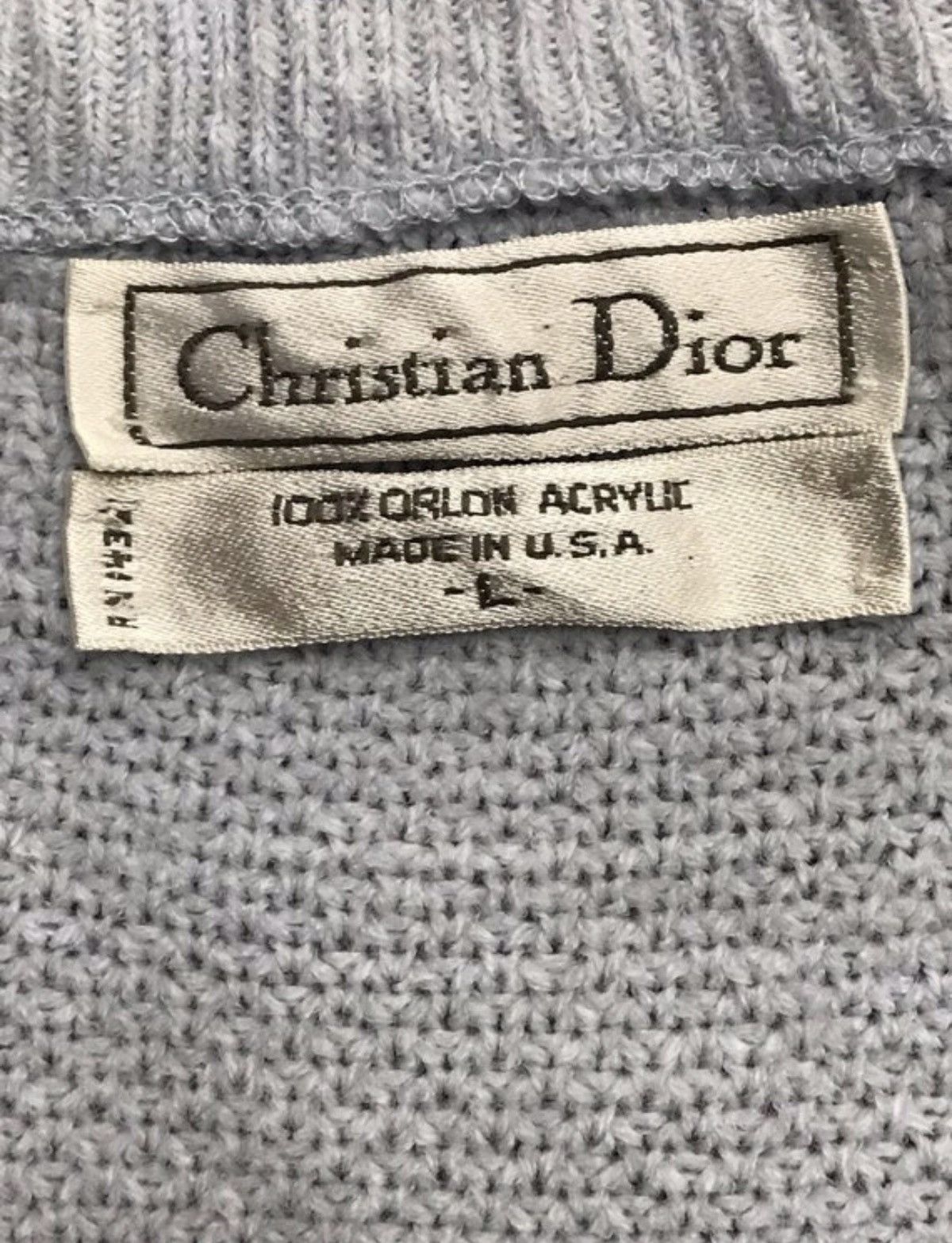Christian Dior Monsieur × Vintage Vintage Christian Dior Knit Sweaters Made In Usa Size US M / EU 48-50 / 2 - 4 Thumbnail