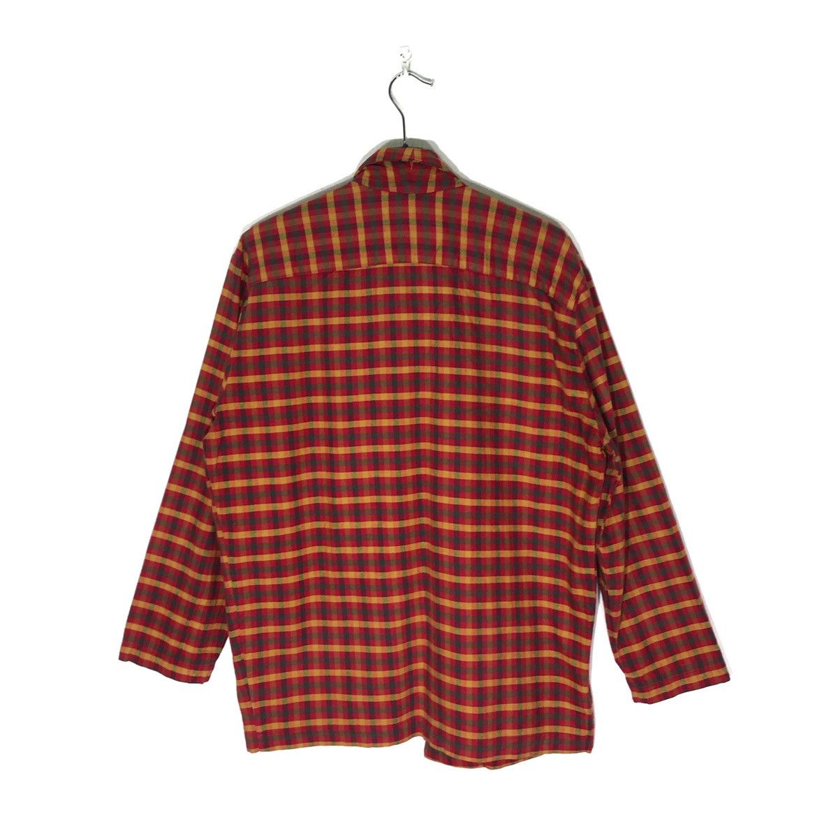 Designer × Japanese Brand Made In Japan Norma Kamali Plaid Tartan Cardigan Size US M / EU 48-50 / 2 - 3 Thumbnail