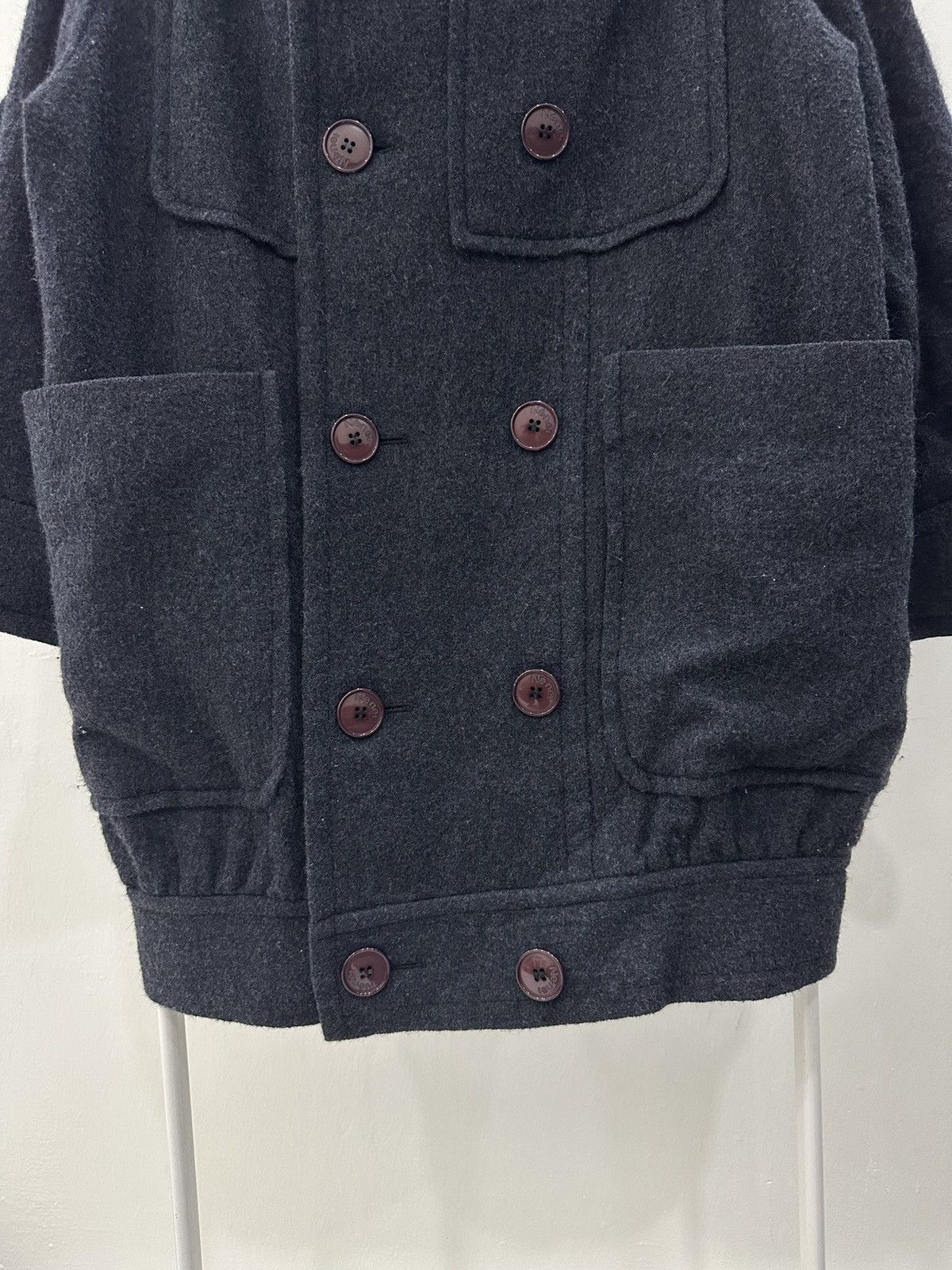 Issey Miyake Issey Miyake Ne Net Double Breasted Jacket Size US L / EU 52-54 / 3 - 5 Thumbnail