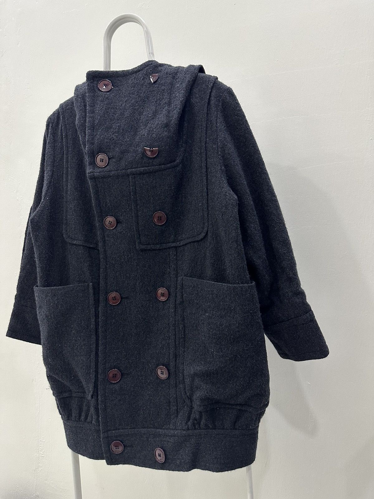 Issey Miyake Issey Miyake Ne Net Double Breasted Jacket Size US L / EU 52-54 / 3 - 3 Thumbnail