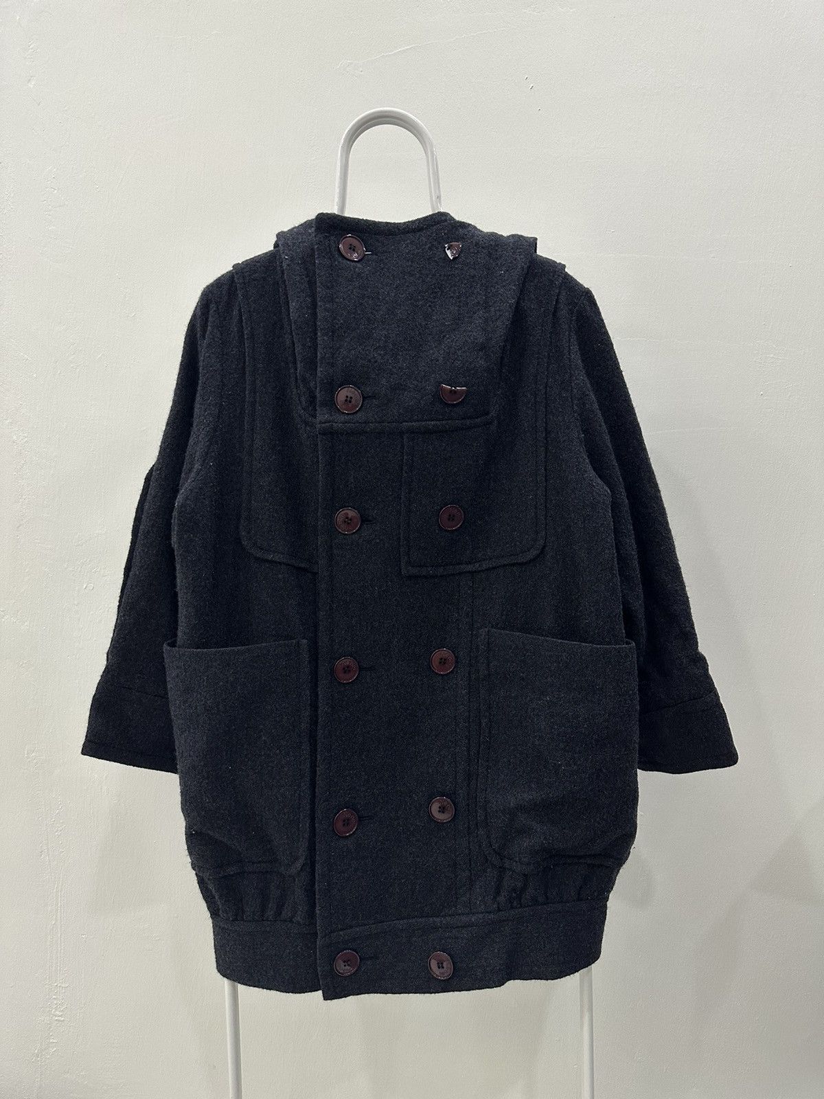Issey Miyake Issey Miyake Ne Net Double Breasted Jacket Size US L / EU 52-54 / 3 - 2 Thumbnail