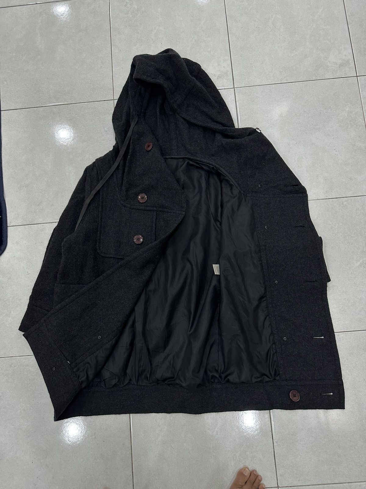 Issey Miyake Issey Miyake Ne Net Double Breasted Jacket Size US L / EU 52-54 / 3 - 14 Thumbnail