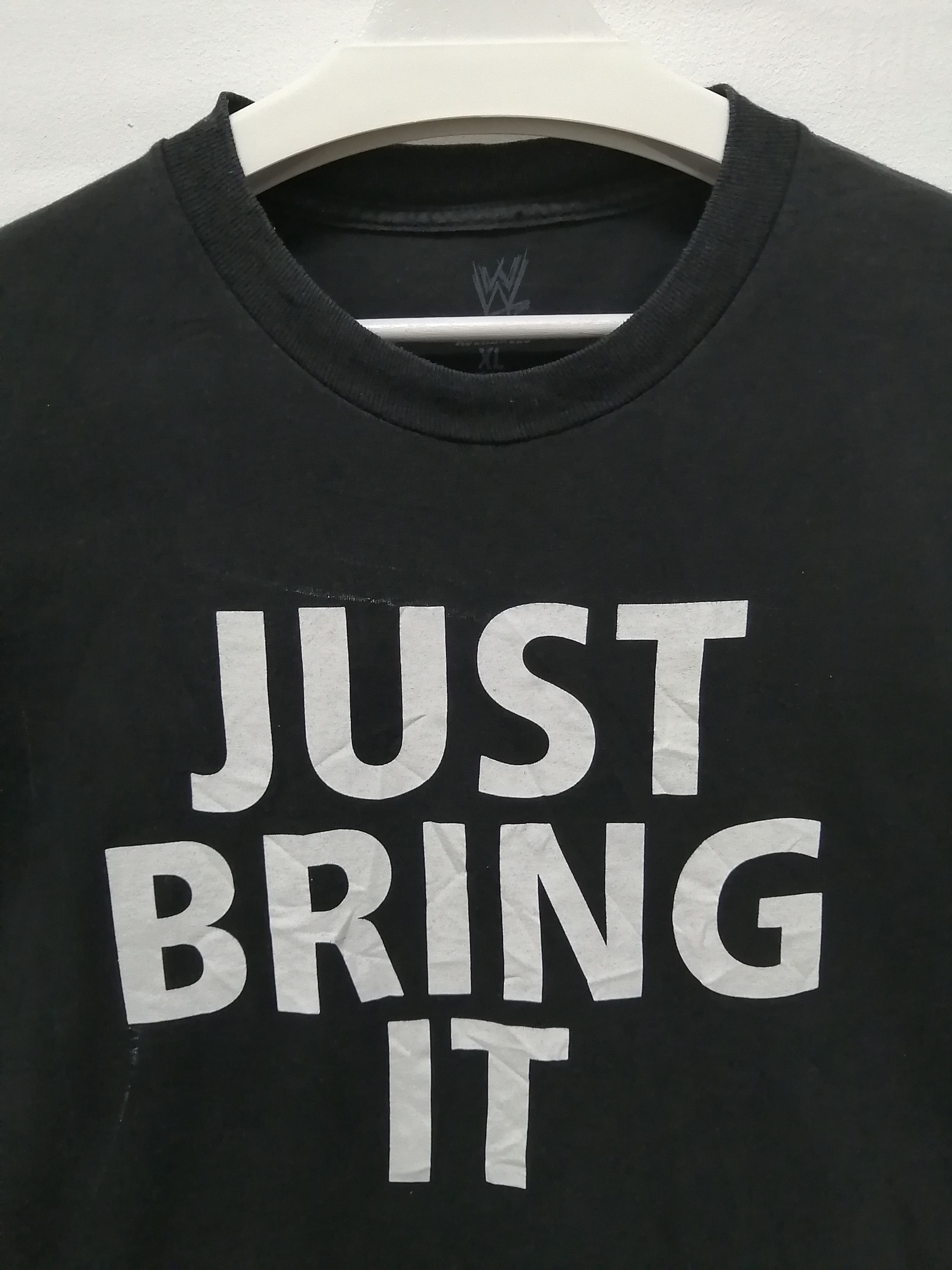 WWE Wrestling THE ROCK Just Bring It Tshirt - Size XL Size US XL / EU 56 / 4 - 5 Thumbnail