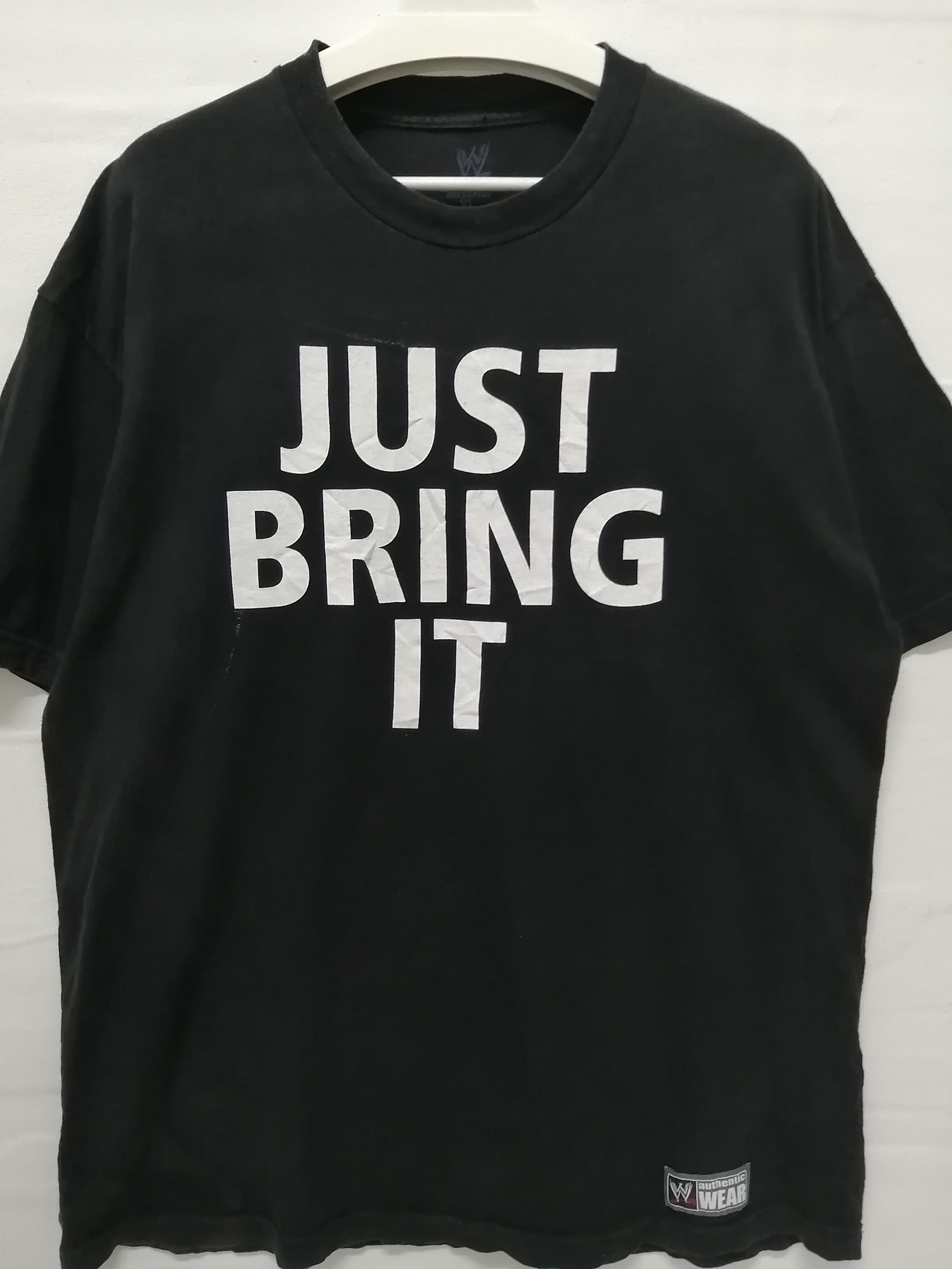 WWE Wrestling THE ROCK Just Bring It Tshirt - Size XL Size US XL / EU 56 / 4 - 4 Thumbnail