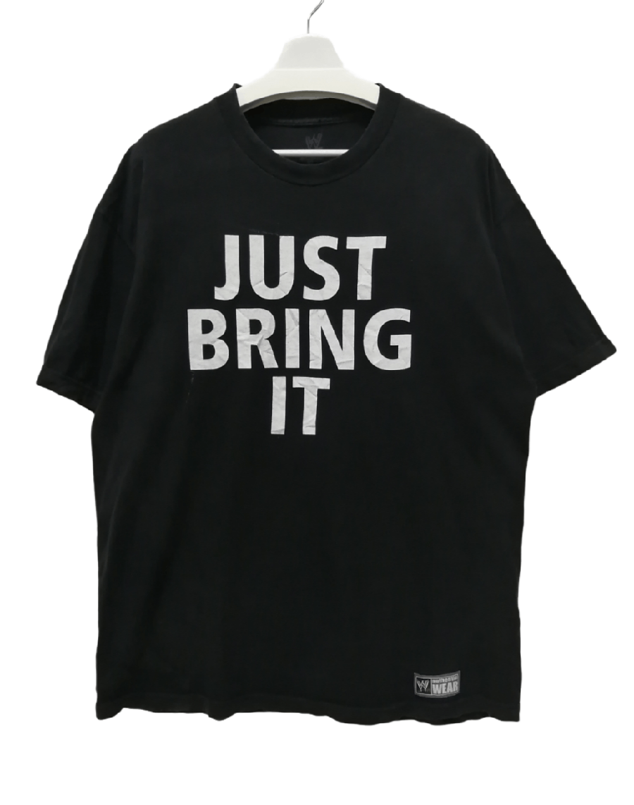 Rare Rare!! Wrestling THE ROCK Just Bring It Tshirt | Grailed