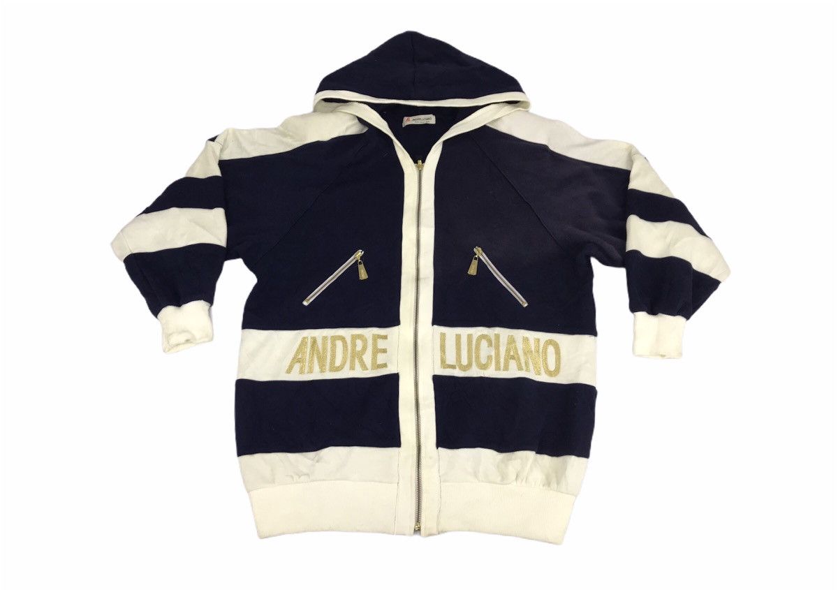 Andreluciano Andre Luciano Hoodies Embroidery Logo Spell Out Hype Size US M / EU 48-50 / 2 - 2 Thumbnail