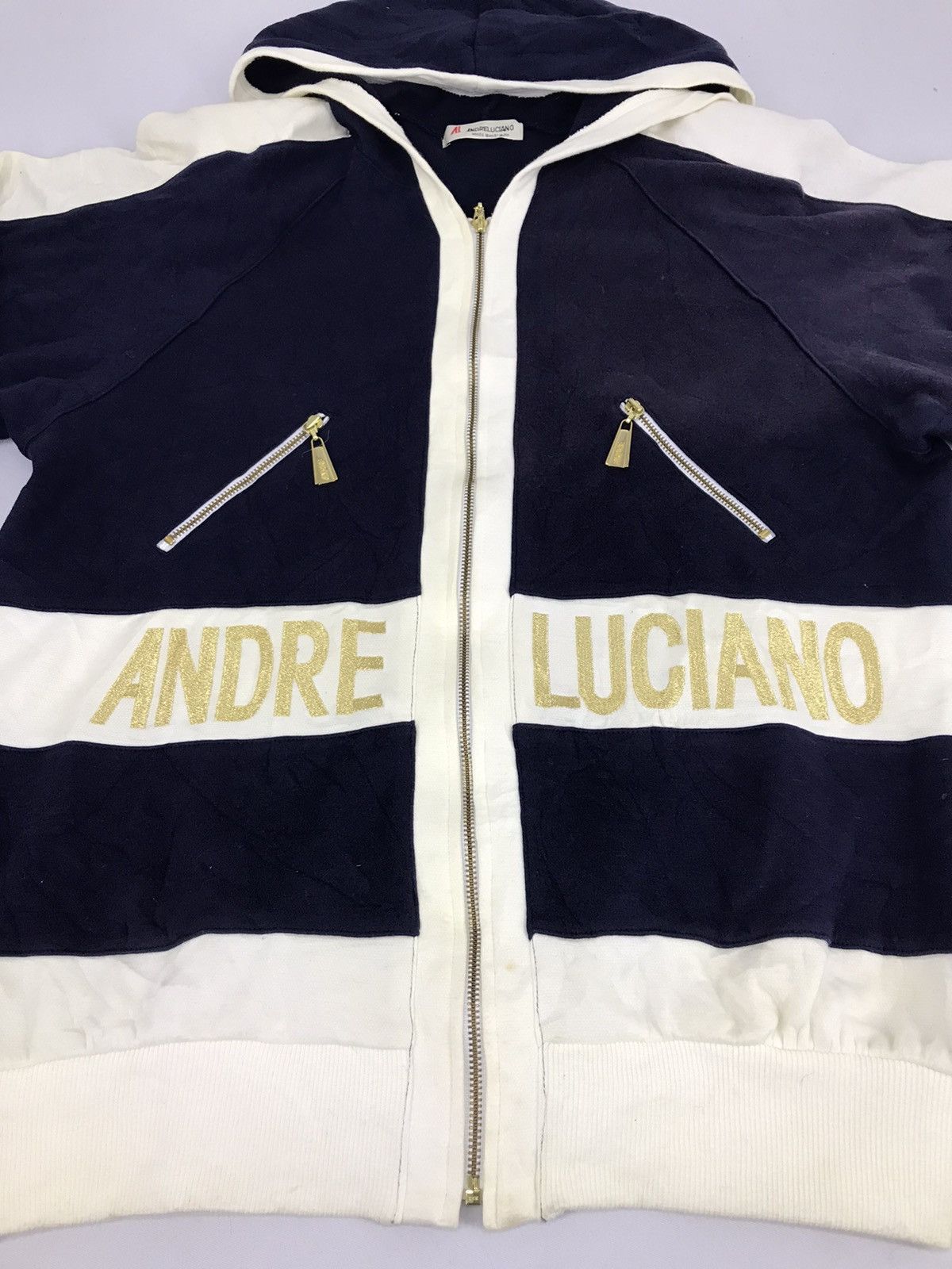 Andreluciano Andre Luciano Hoodies Embroidery Logo Spell Out Hype Size US M / EU 48-50 / 2 - 6 Thumbnail