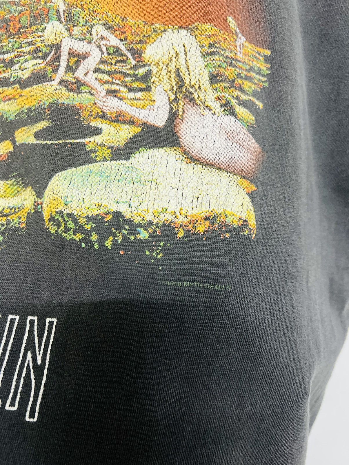 Band Tees Vintage Led Zeppelin Houses Of The Holy Album Tee Size US L / EU 52-54 / 3 - 6 Thumbnail