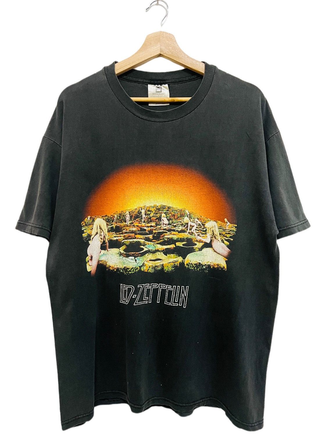 Band Tees Vintage Led Zeppelin Houses Of The Holy Album Tee Size US L / EU 52-54 / 3 - 1 Thumbnail