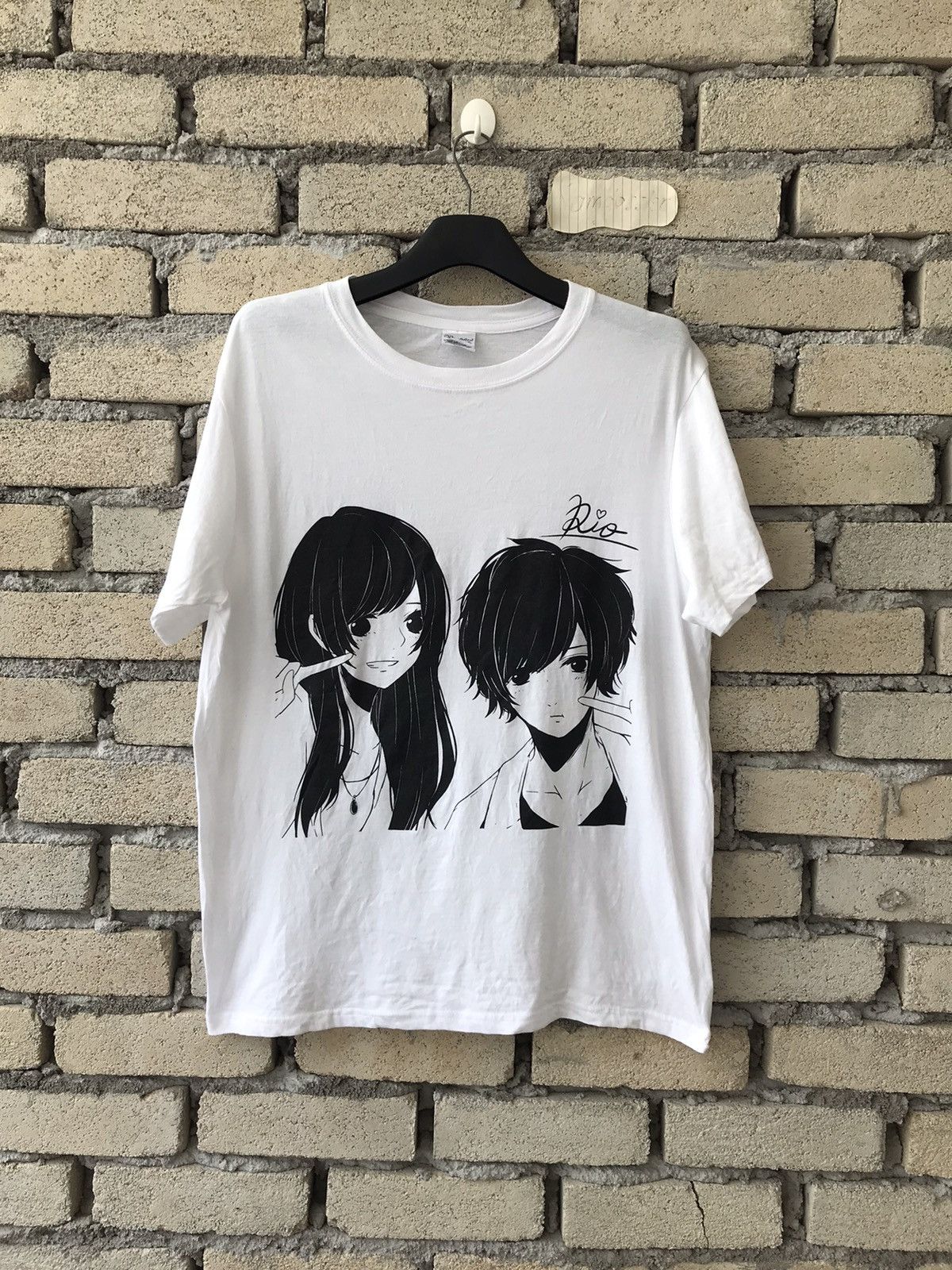 Anime × Japanese Brand Rio Anima Manga Series Japanese Movie Tee Size US M / EU 48-50 / 2 - 1 Thumbnail