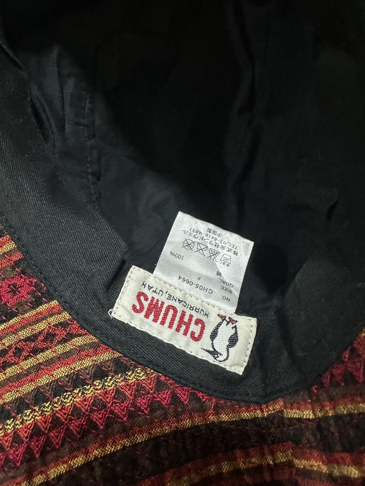 Chums × Vintage RARE Chums Outdoor Bucket Hat Size ONE SIZE - 6 Thumbnail