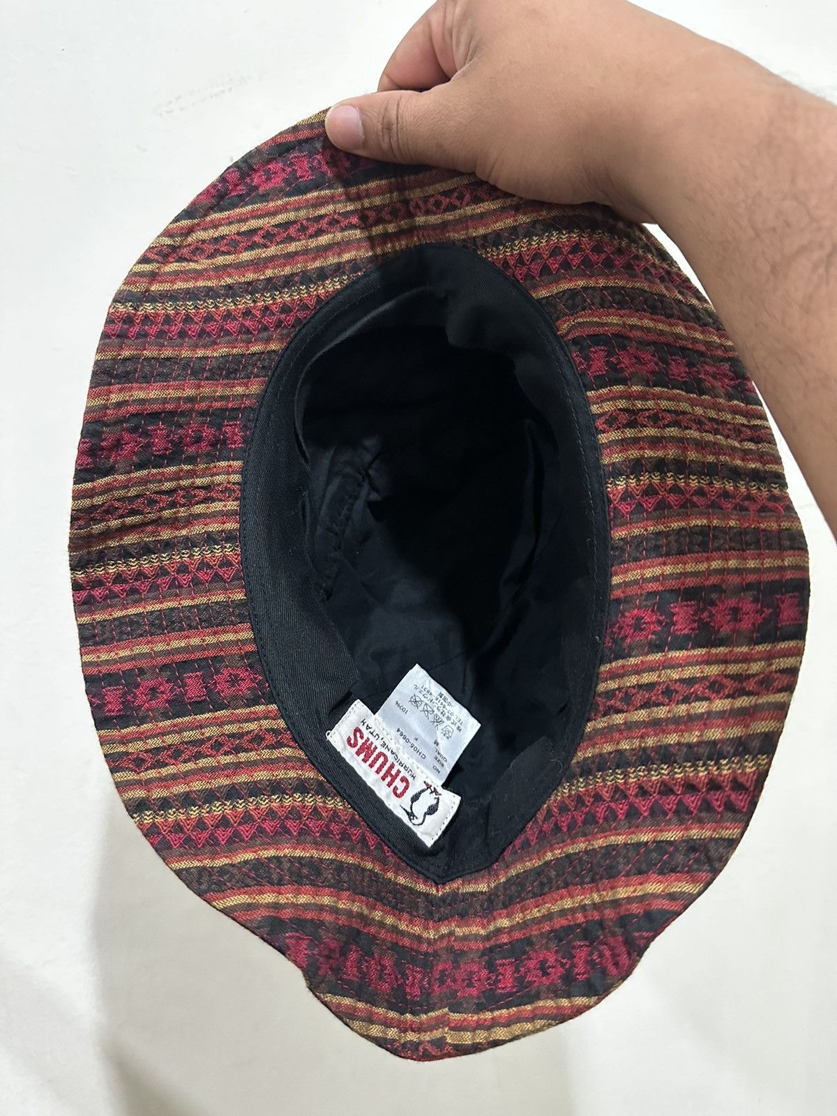Chums × Vintage RARE Chums Outdoor Bucket Hat Size ONE SIZE - 5 Thumbnail