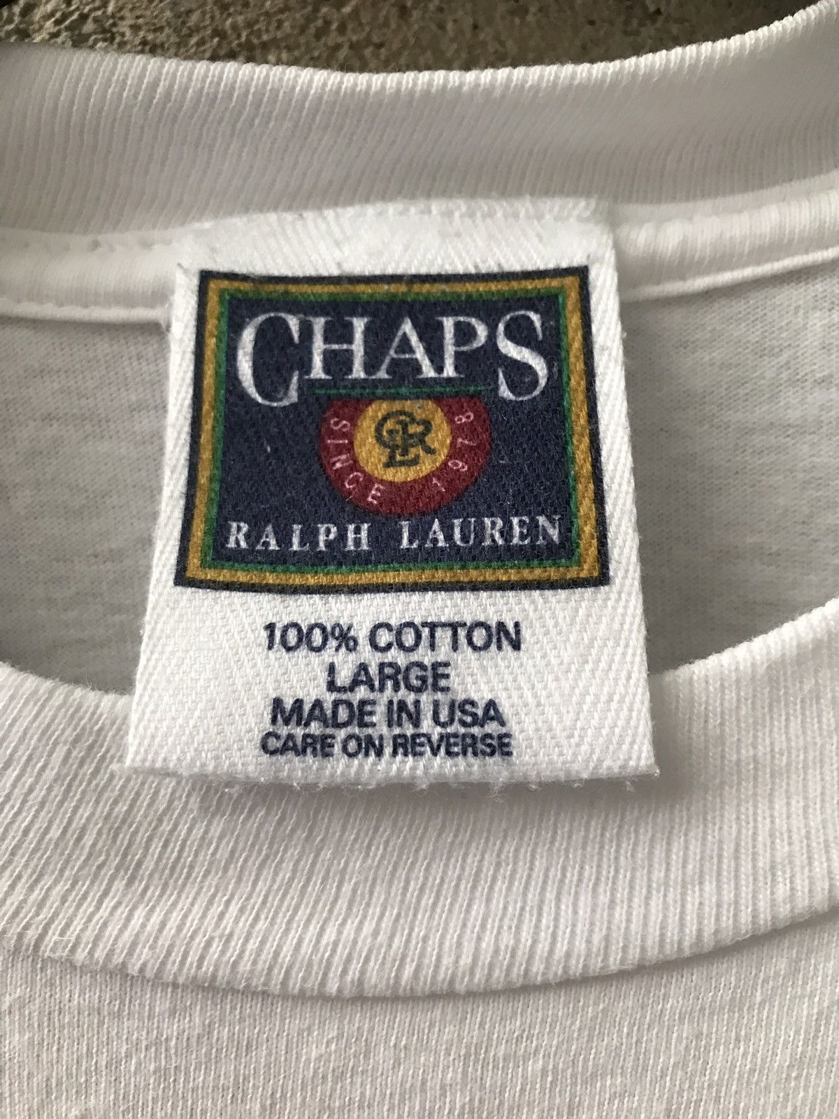 Chaps Ralph Lauren Vintage 90s Chaps Polo Ralph Lauren Yatch Kayak Graphic Size US L / EU 52-54 / 3 - 3 Thumbnail