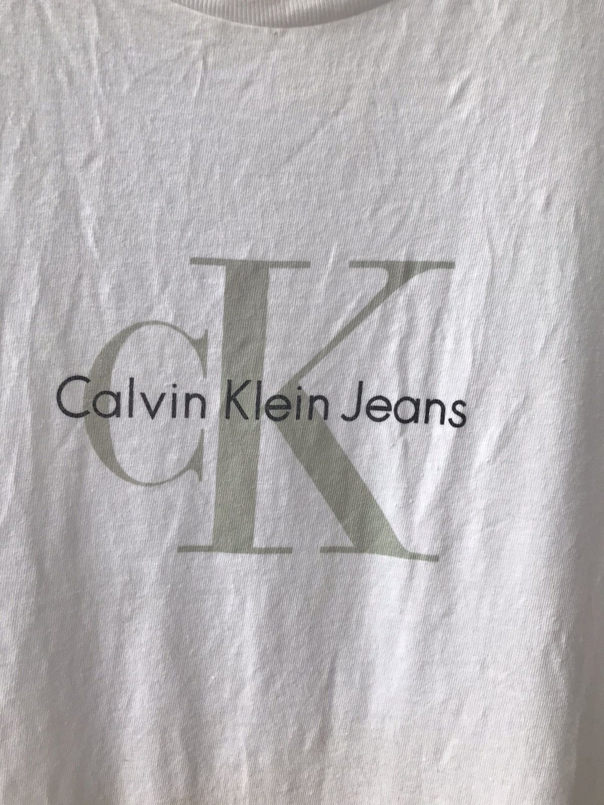 Calvin Klein Vintage Calvin Klein Jeans CK Streetwear Spell Out Design Size US XL / EU 56 / 4 - 2 Thumbnail