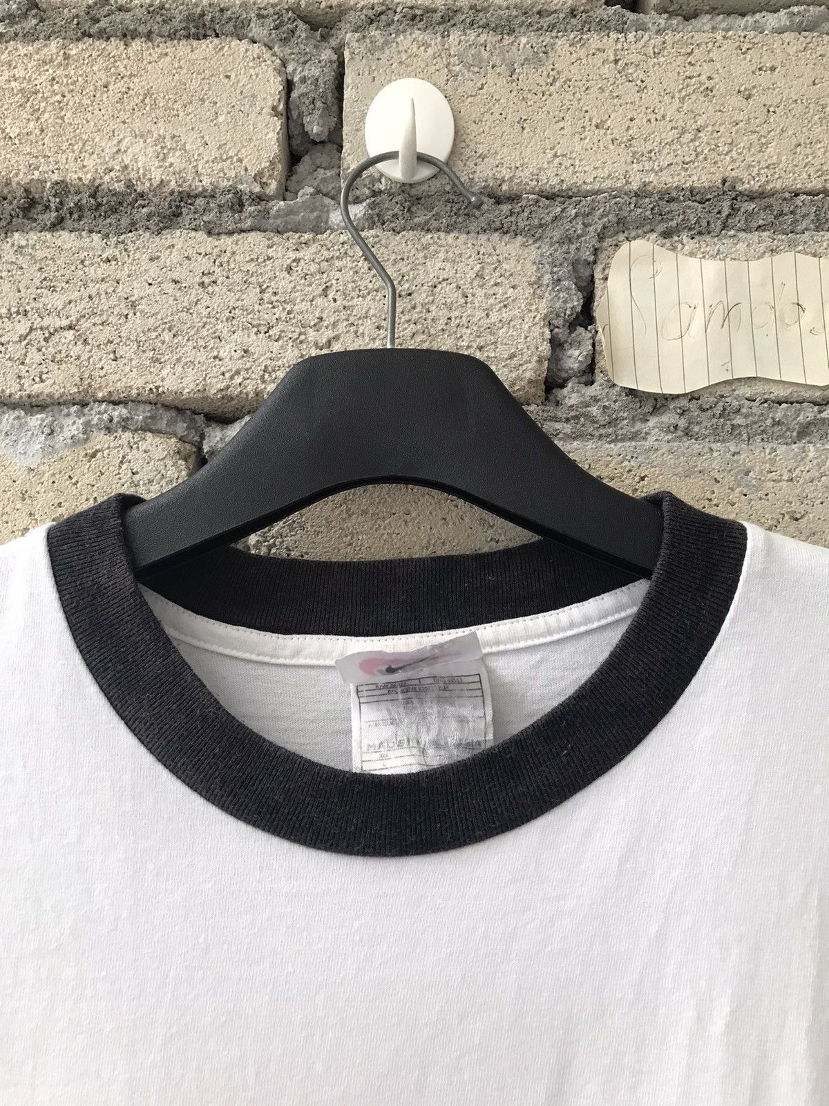 Nike × Vintage Vintage 90’s Nike Sportwear Ring Pattern Size US L / EU 52-54 / 3 - 6 Thumbnail