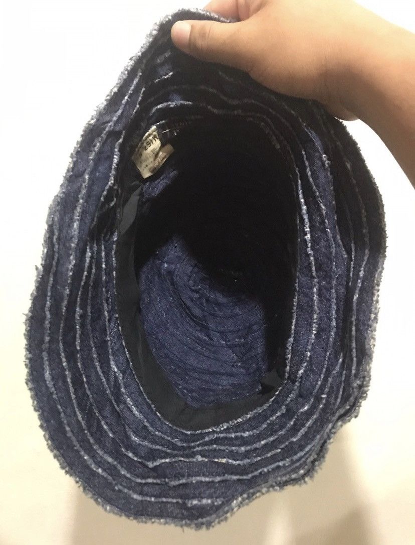 Other Distress Sugai Denim Japanese Style Bucket Hat Size ONE SIZE - 5 Thumbnail