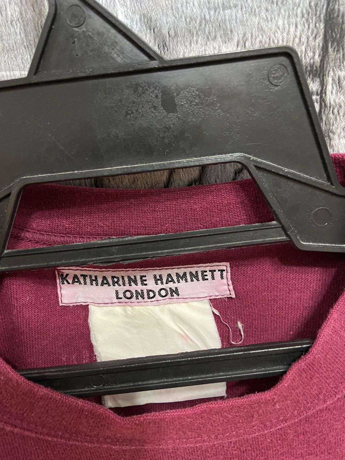 Katharine Hamnett London Vintage Katharine Hammett London t shit fit M Size US M / EU 48-50 / 2 - 4 Thumbnail