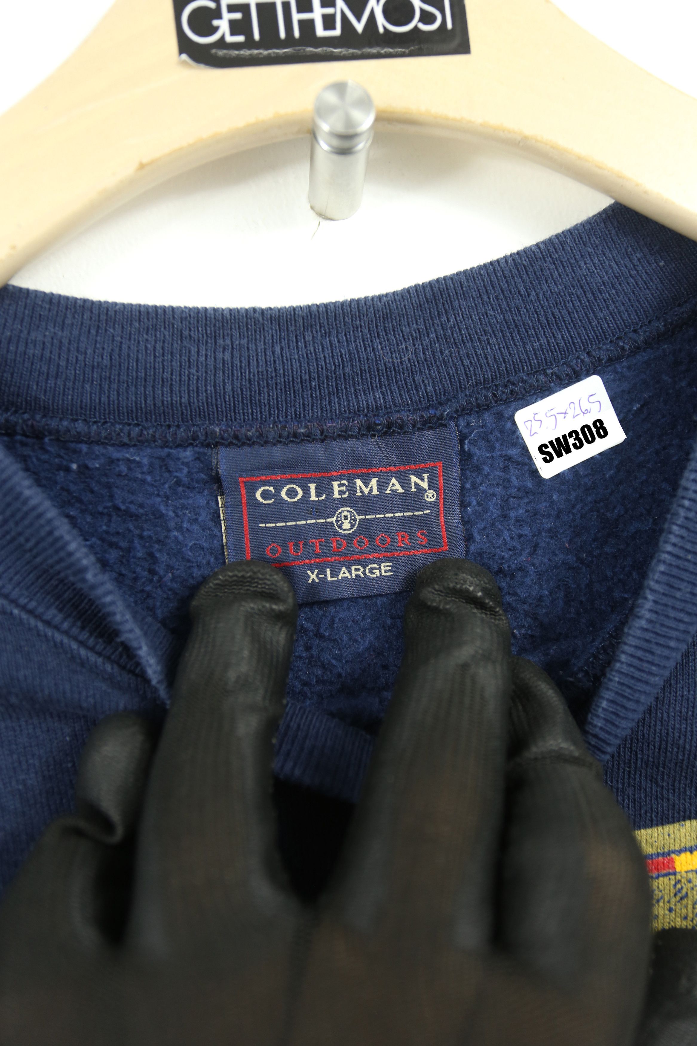Coleman × Vintage SW308 Vintage 90s Coleman USA Outdoor Gear Sweater (XL) Size US XL / EU 56 / 4 - 4 Thumbnail