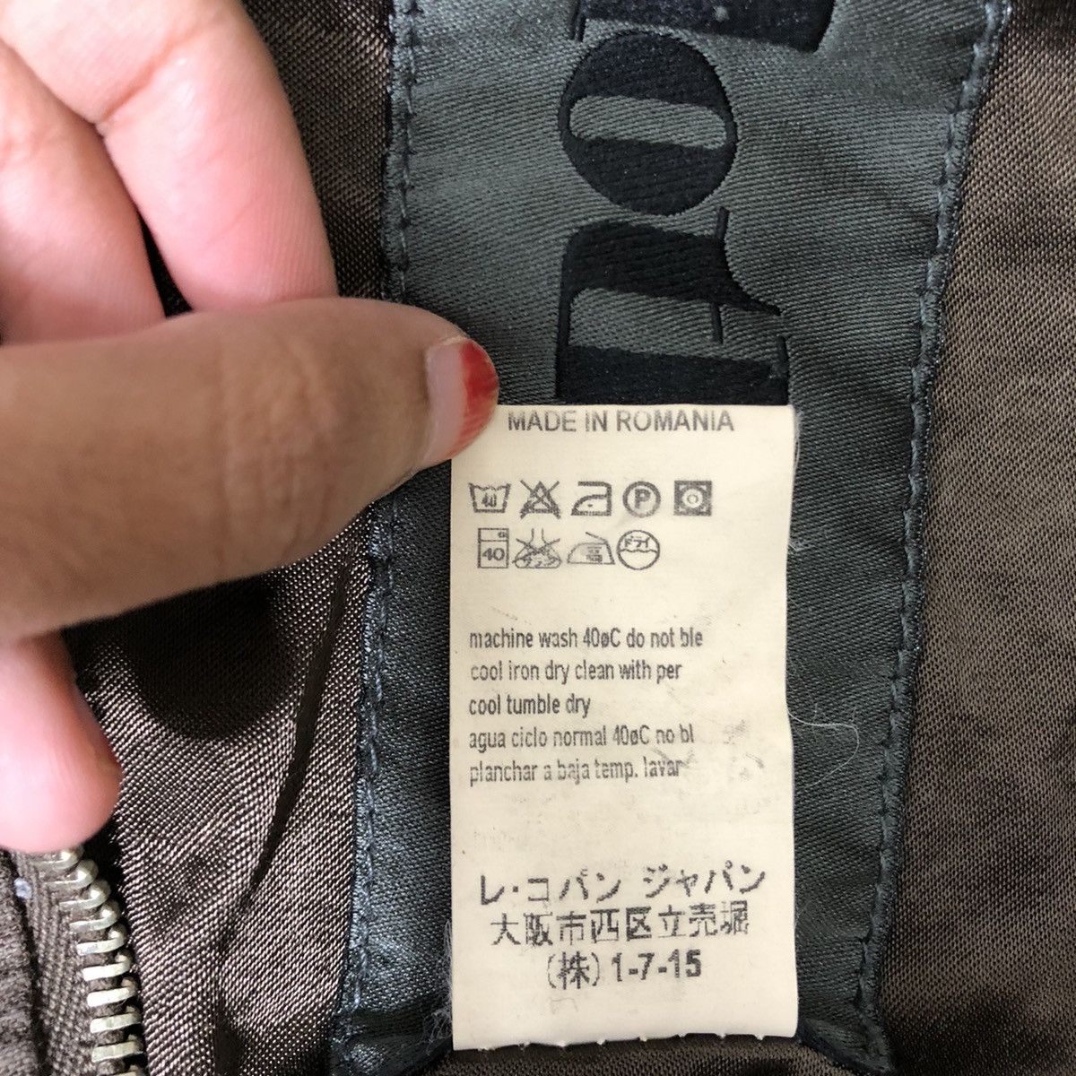 Vintage DESIGNER LOTHARS Four Pocket Parka Jacket