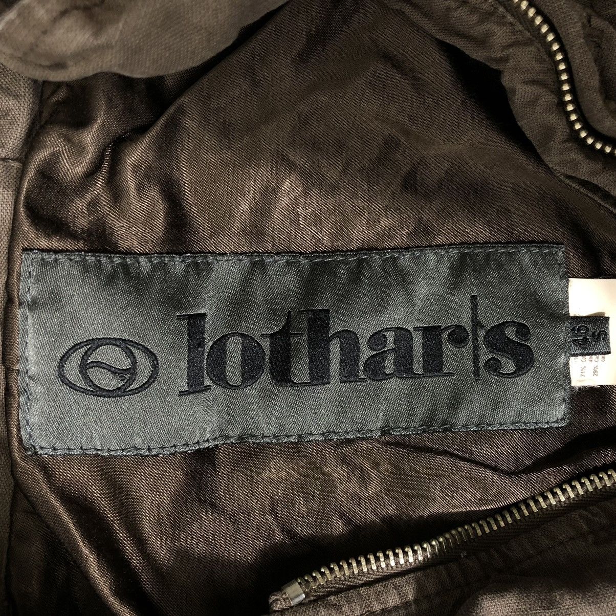 Vintage DESIGNER LOTHARS Four Pocket Parka Jacket
